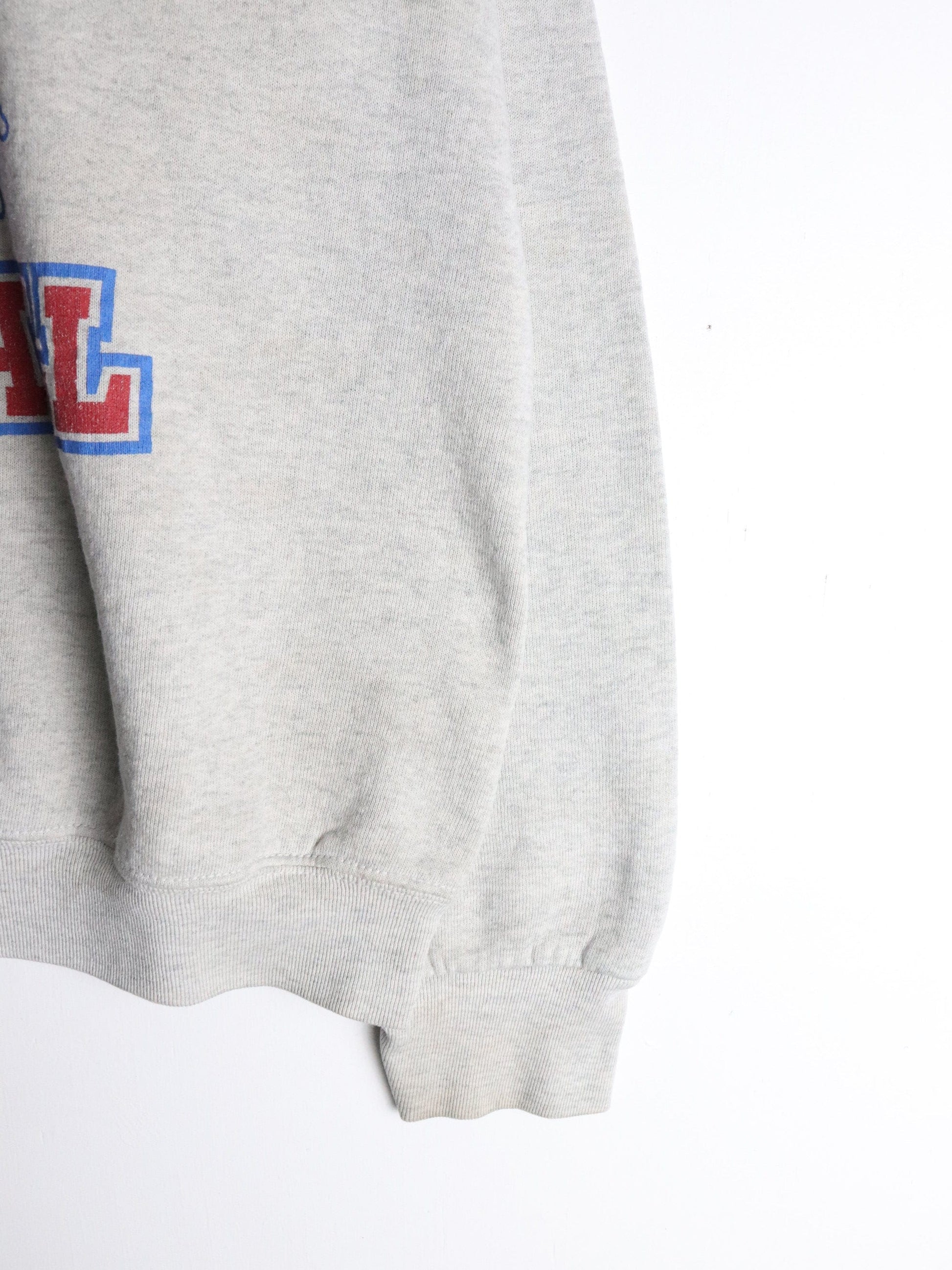 Vintage Fort Frye Basketball Sweatshirt Fits Mens Medium Grey from propervintagecanada
