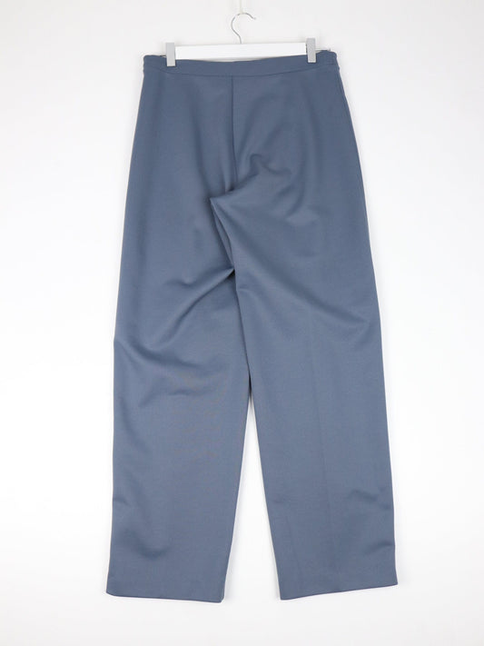 Vintage Fred Meyer Pants Womens 12 Grey Pleated Pull On from propervintagecanada