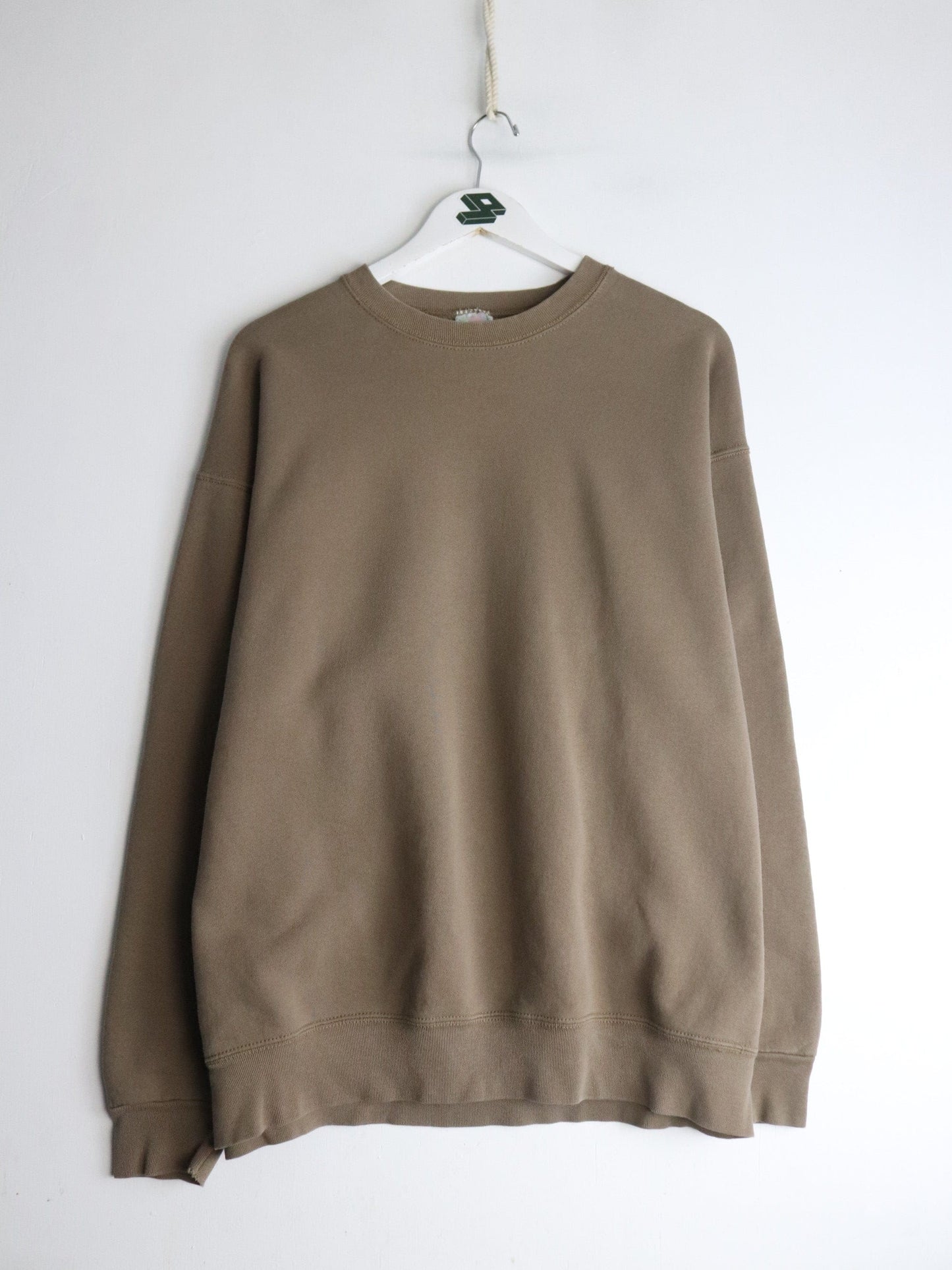 Vintage Fruit of the Loom Sweatshirt Mens 2XL Brown from propervintagecanada