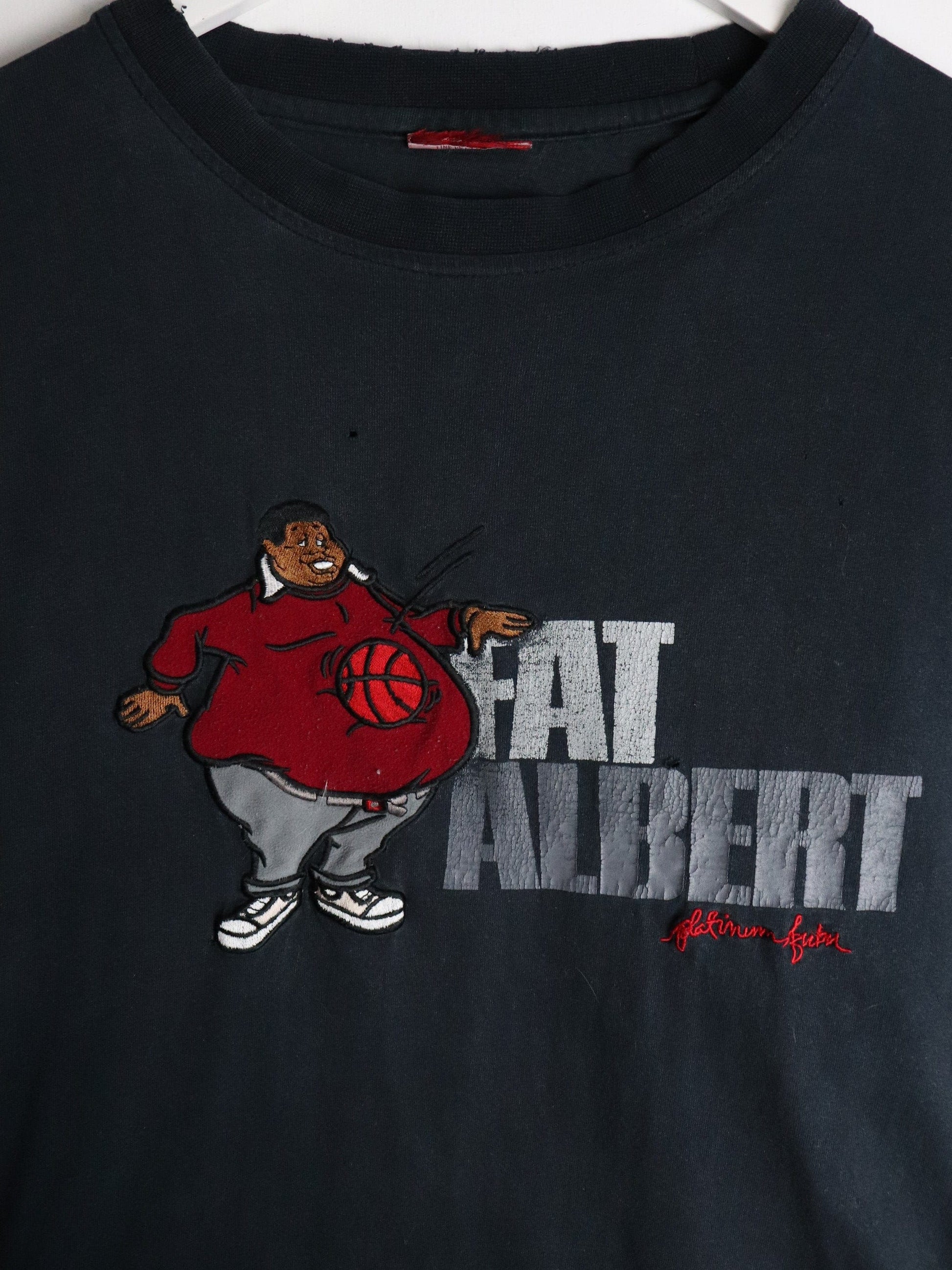 Vintage FUBU T Shirt Mens XL Black Fat Albert Y2K from propervintagecanada