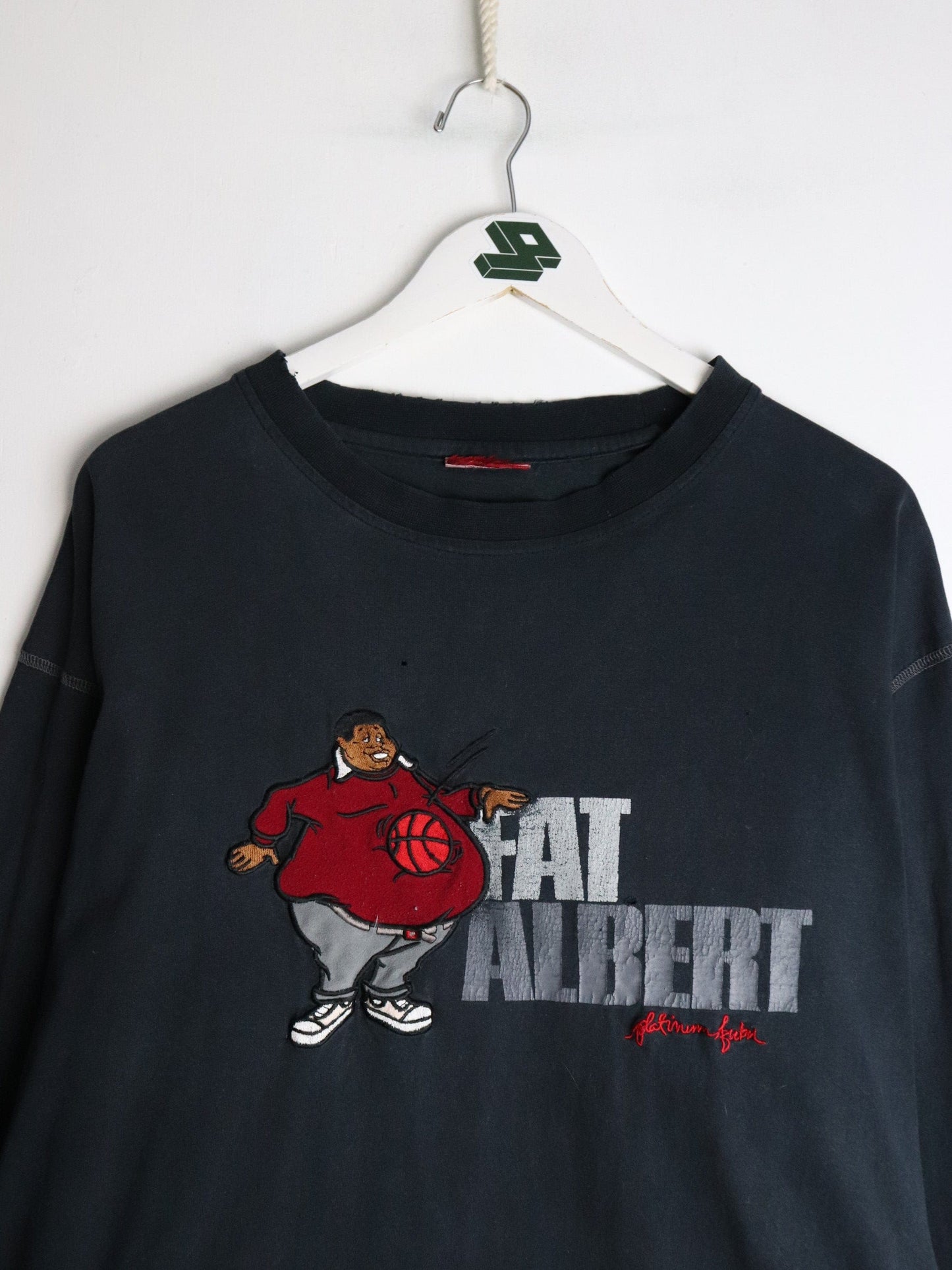 Vintage FUBU T Shirt Mens XL Black Fat Albert Y2K from propervintagecanada