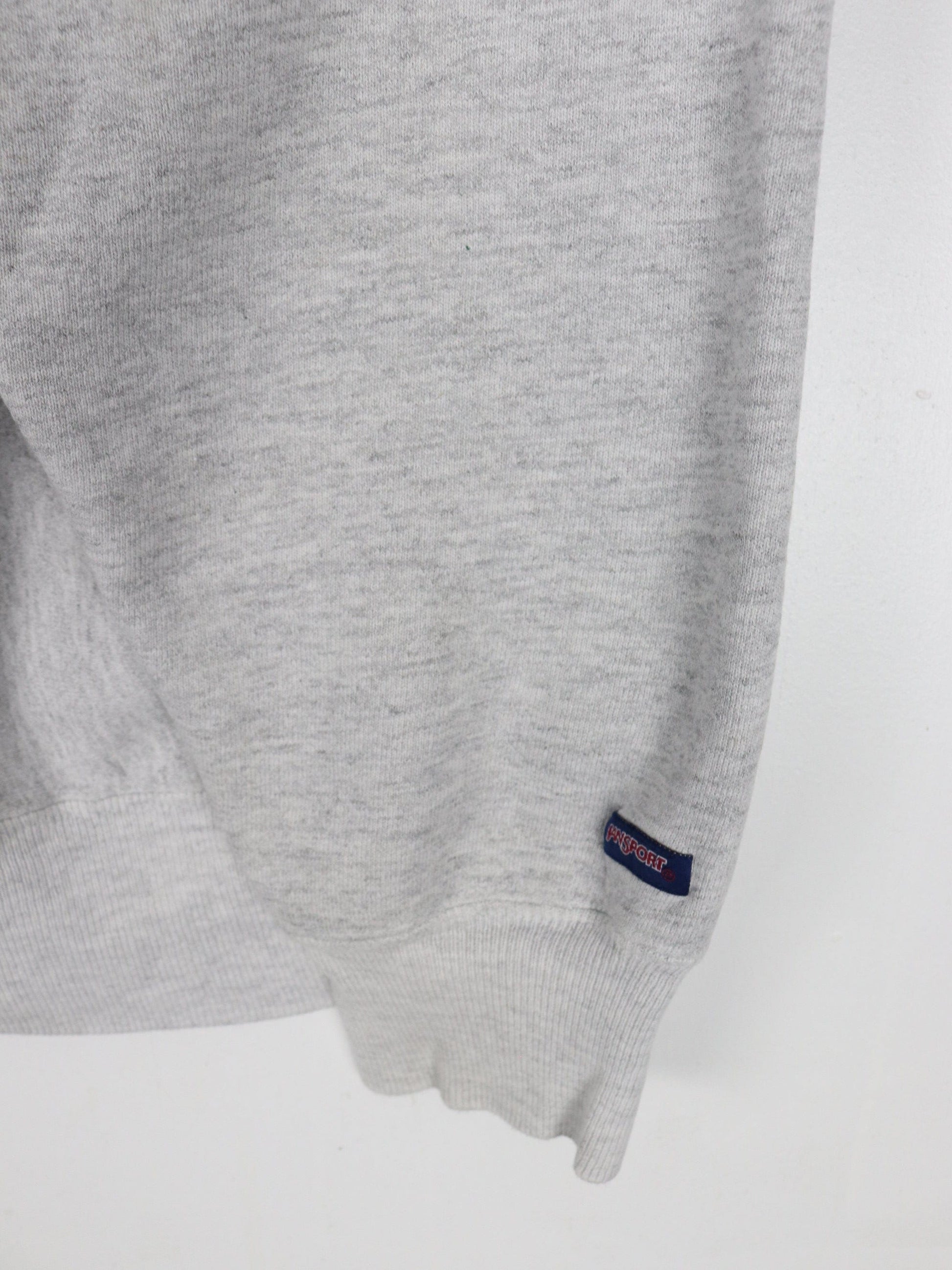 Vintage Furman College Sweatshirt Mens Large Grey 90s Cross Grain