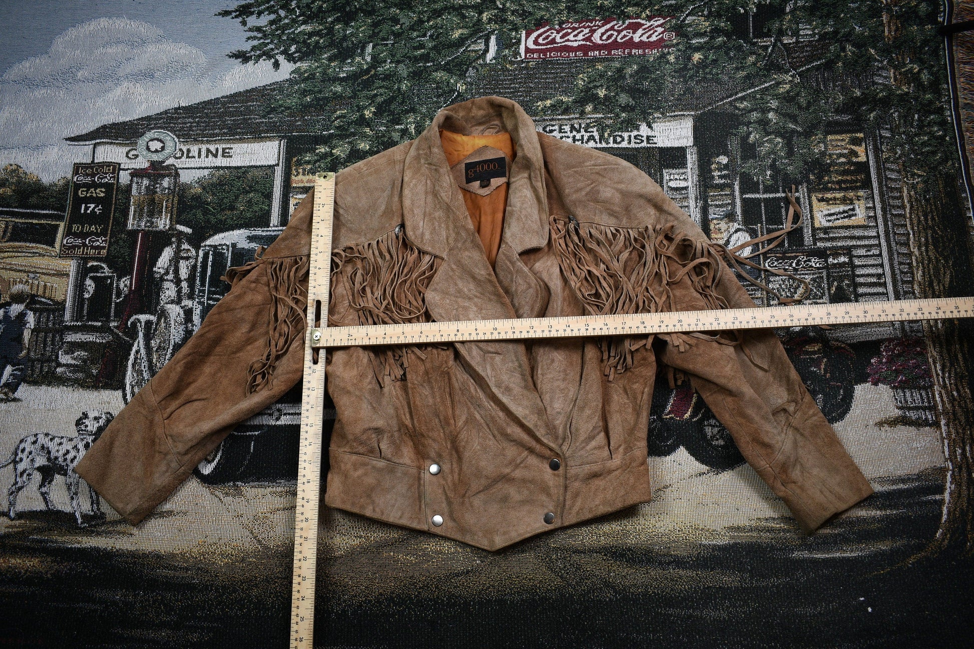 Vintage G4000 Western Fringe Jacket from propervintagecanada