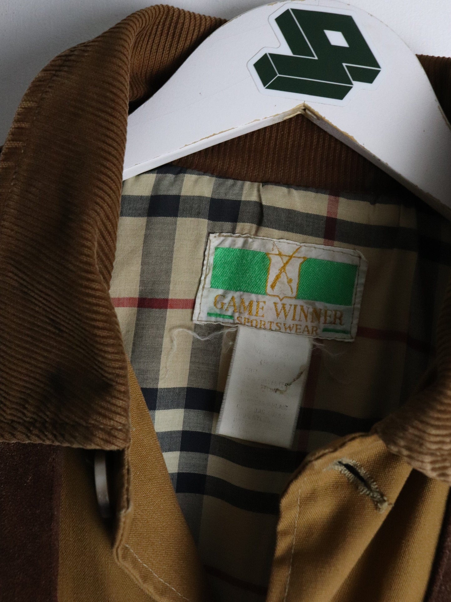 Vintage Game Winner Jacket Mens Medium Brown Hunting from propervintagecanada