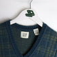 Vintage Gap Knit Sweater Mens Small Blue Wool from propervintagecanada