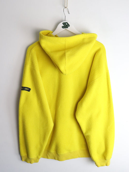 Vintage Gap Sweater Mens XL Yellow Fleece Hoodie