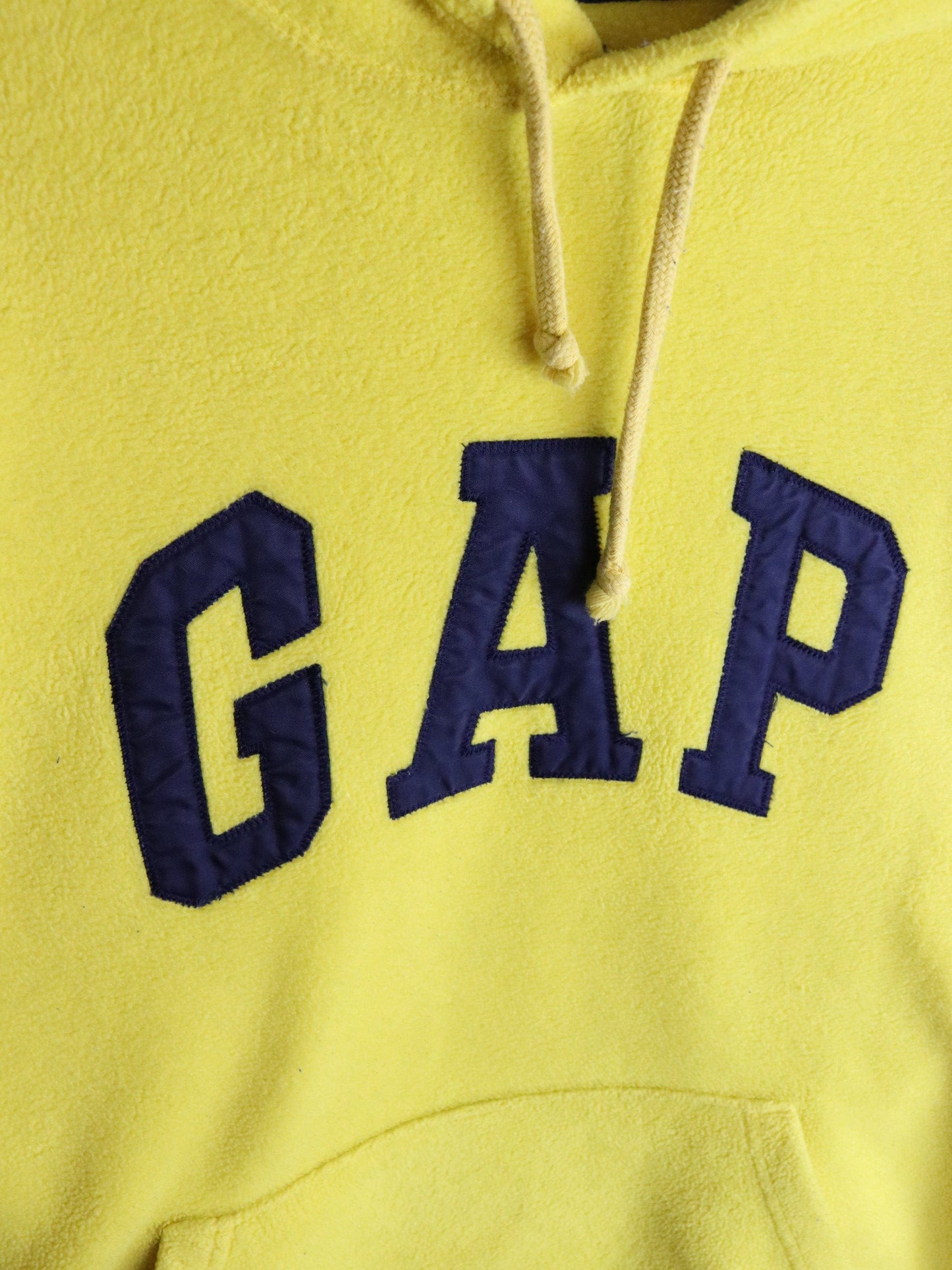 Vintage Gap Sweater Mens XL Yellow Fleece Hoodie from propervintagecanada