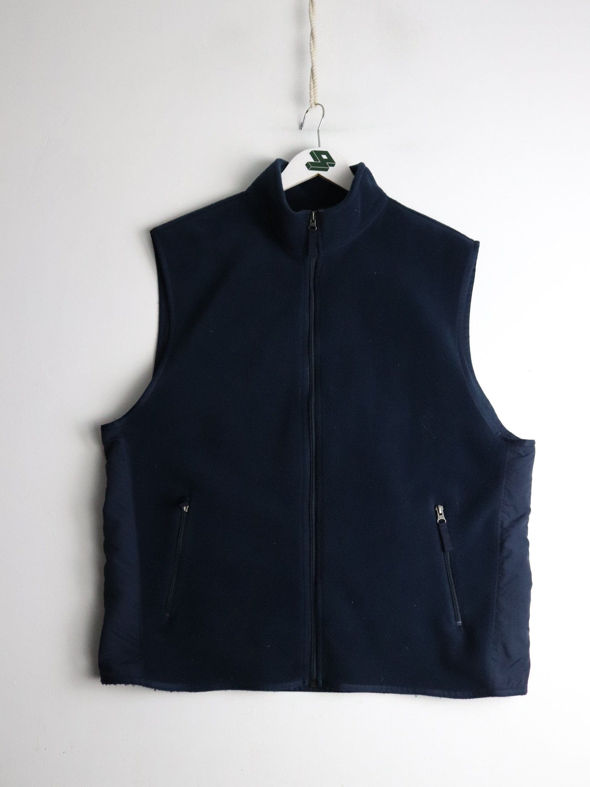 Vintage Gap Vest Mens XL Blue Fleece Sweater from propervintagecanada