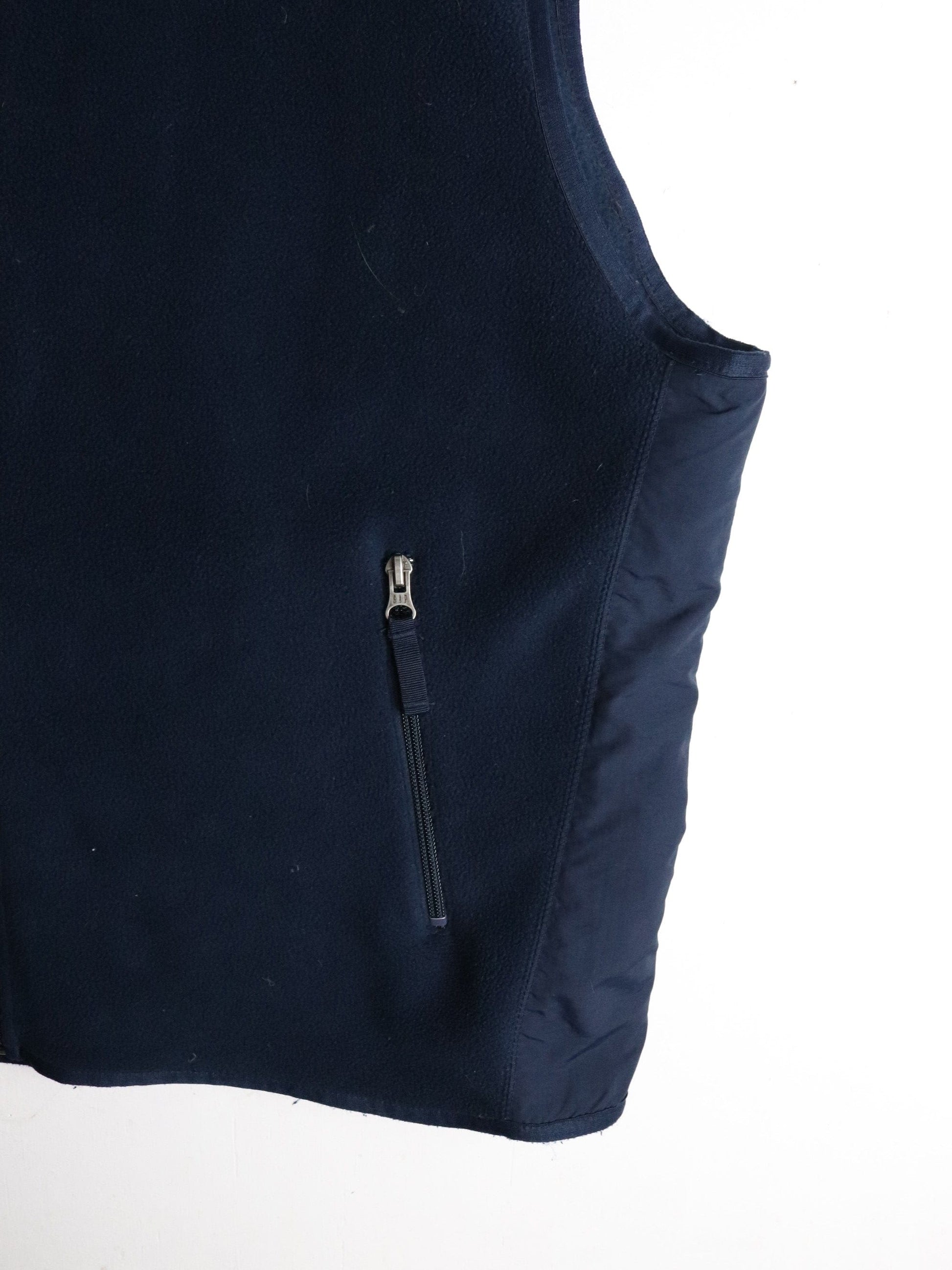 Vintage Gap Vest Mens XL Blue Fleece Sweater from propervintagecanada