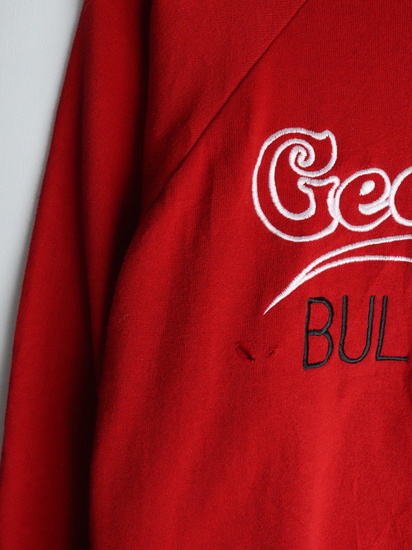 Vintage Georgia Bulldogs Sweatshirt Fits Mens Medium Red College from propervintagecanada