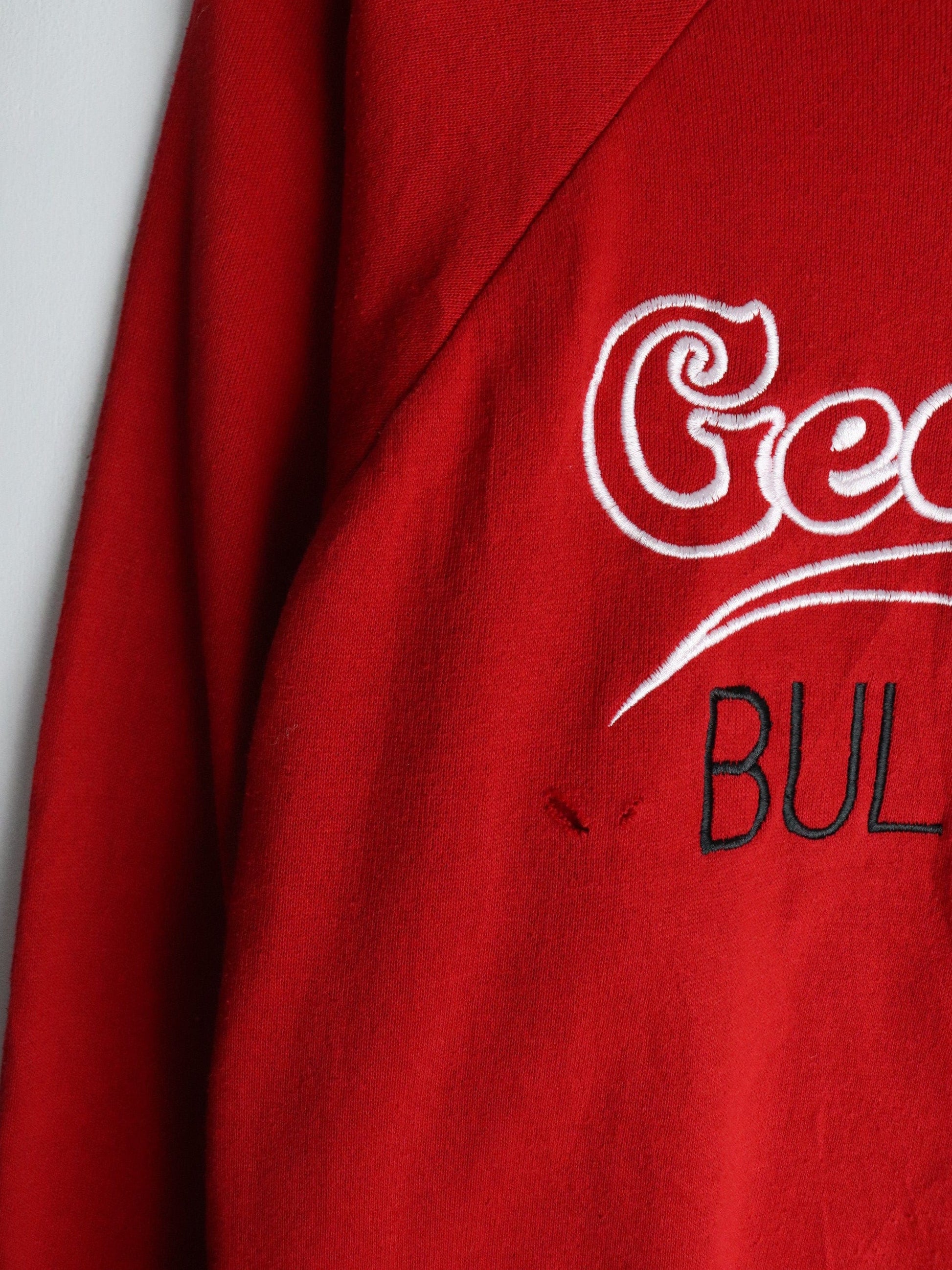 Vintage Georgia Bulldogs Sweatshirt Fits Mens Medium Red College from propervintagecanada