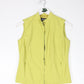 Vintage Gianfranco Ferre Jeans Vest Womens 28 XS/S Yellow Windbreaker from propervintagecanada