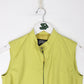 Vintage Gianfranco Ferre Jeans Vest Womens 28 XS/S Yellow Windbreaker from propervintagecanada