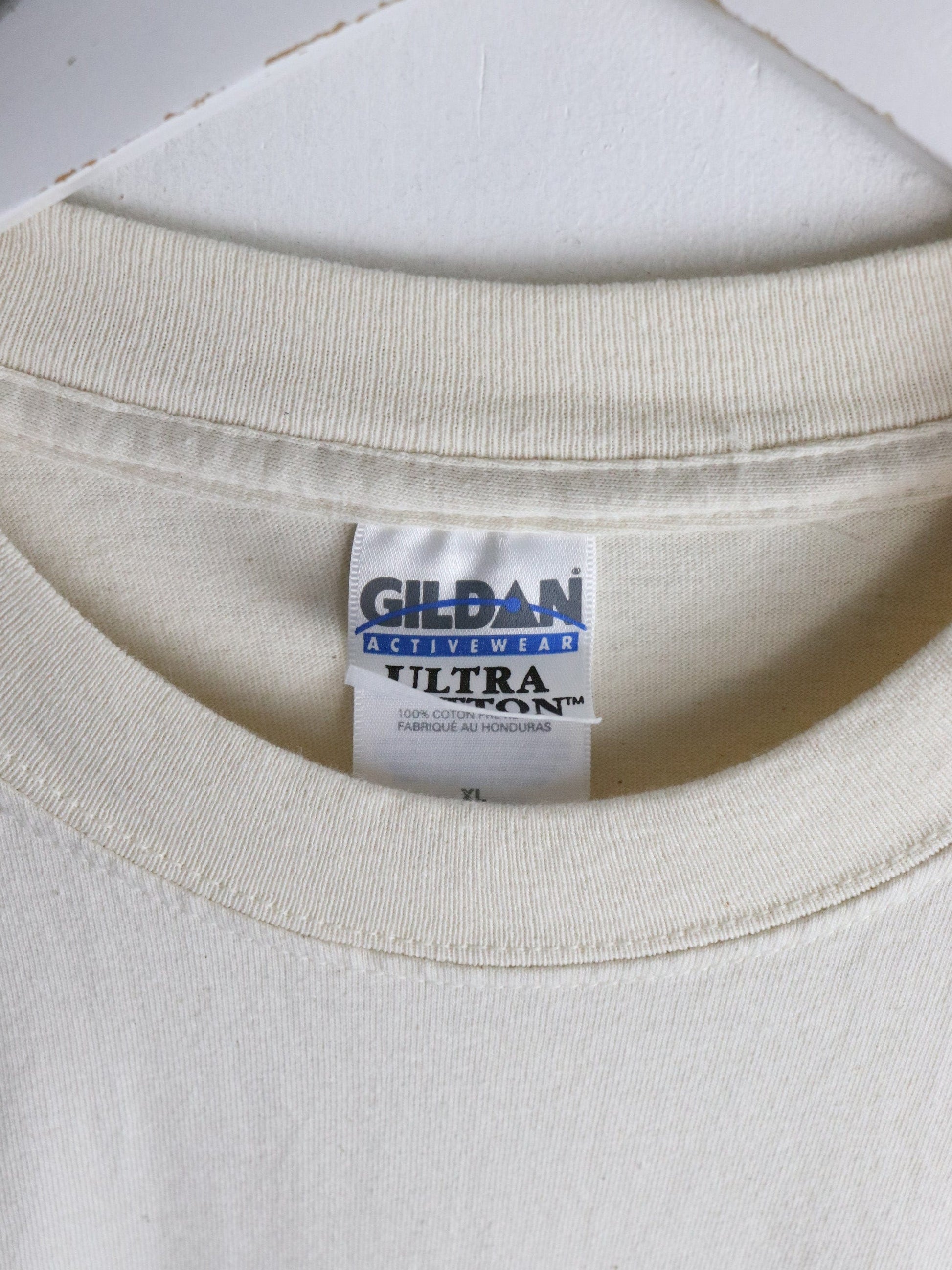 Vintage God T Shirt Mens XL Beige