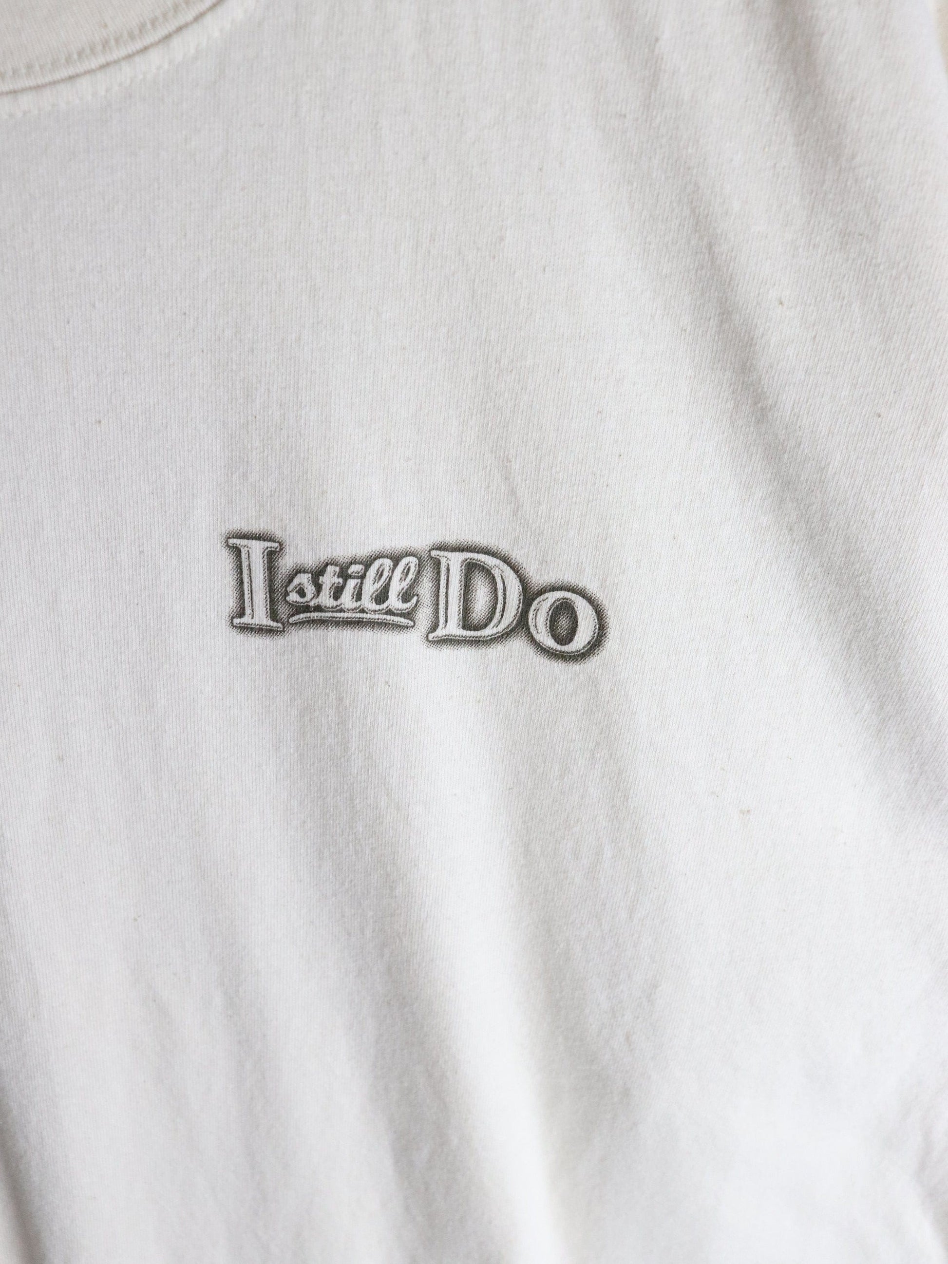 Vintage God T Shirt Mens XL Beige