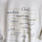 Vintage God T Shirt Mens XL Beige