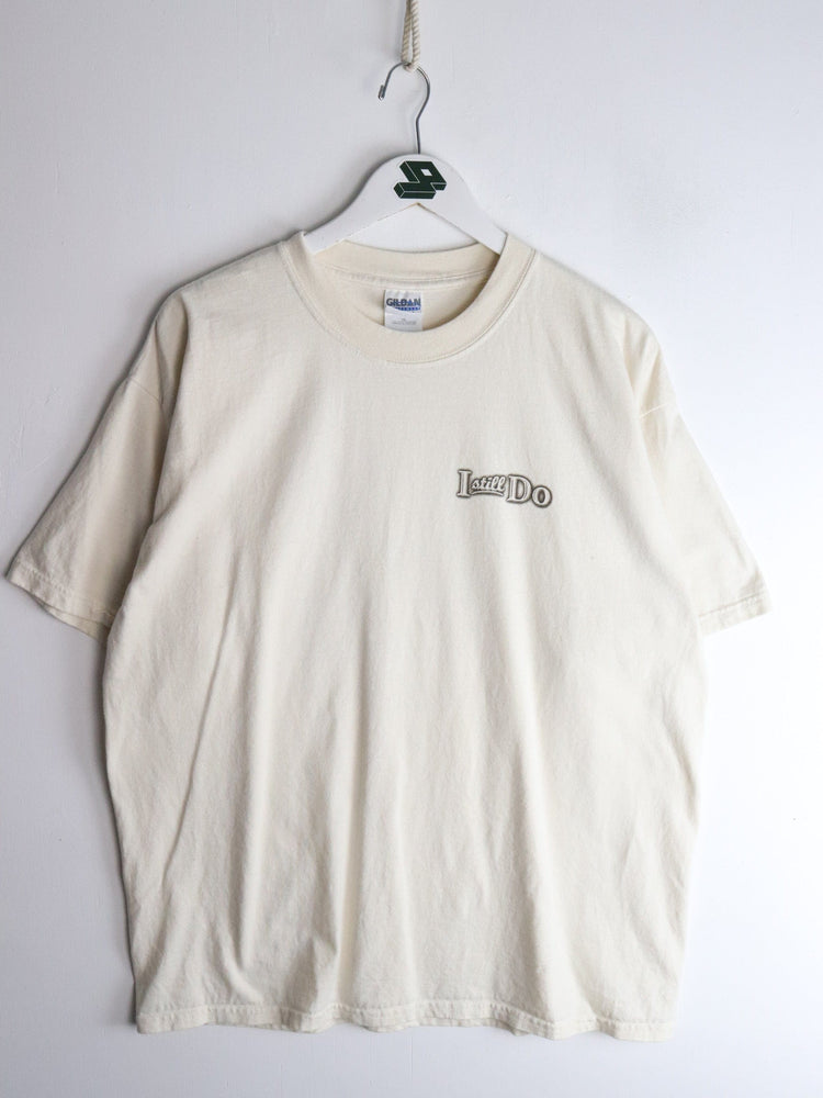 Vintage God T Shirt Mens XL Beige from propervintagecanada