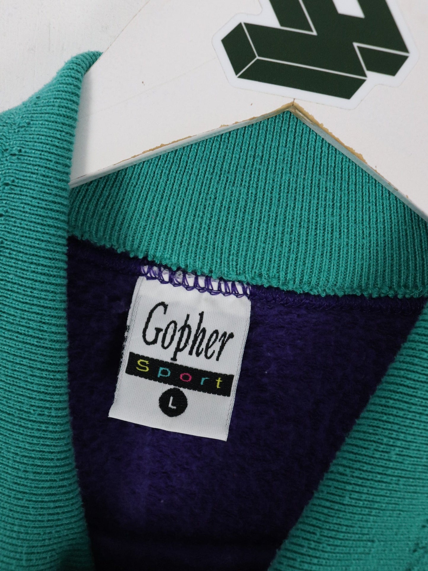 Vintage Gopher Sport Sweatshirt Womens Large Purple from propervintagecanada