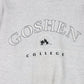Vintage Goshen College Sweatshirt Mens Small Grey 90s from propervintagecanada