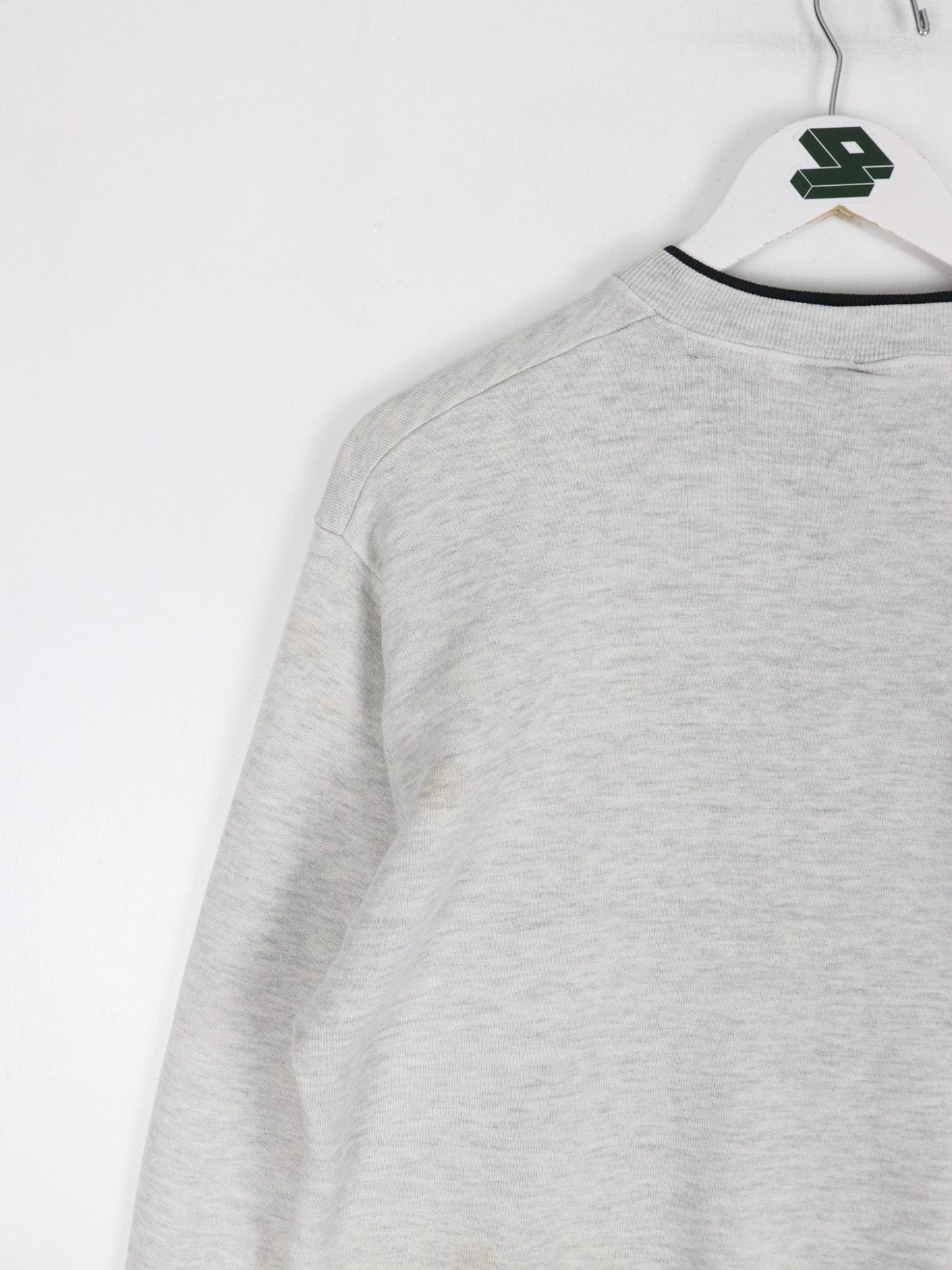 Vintage Goshen College Sweatshirt Mens Small Grey 90s from propervintagecanada