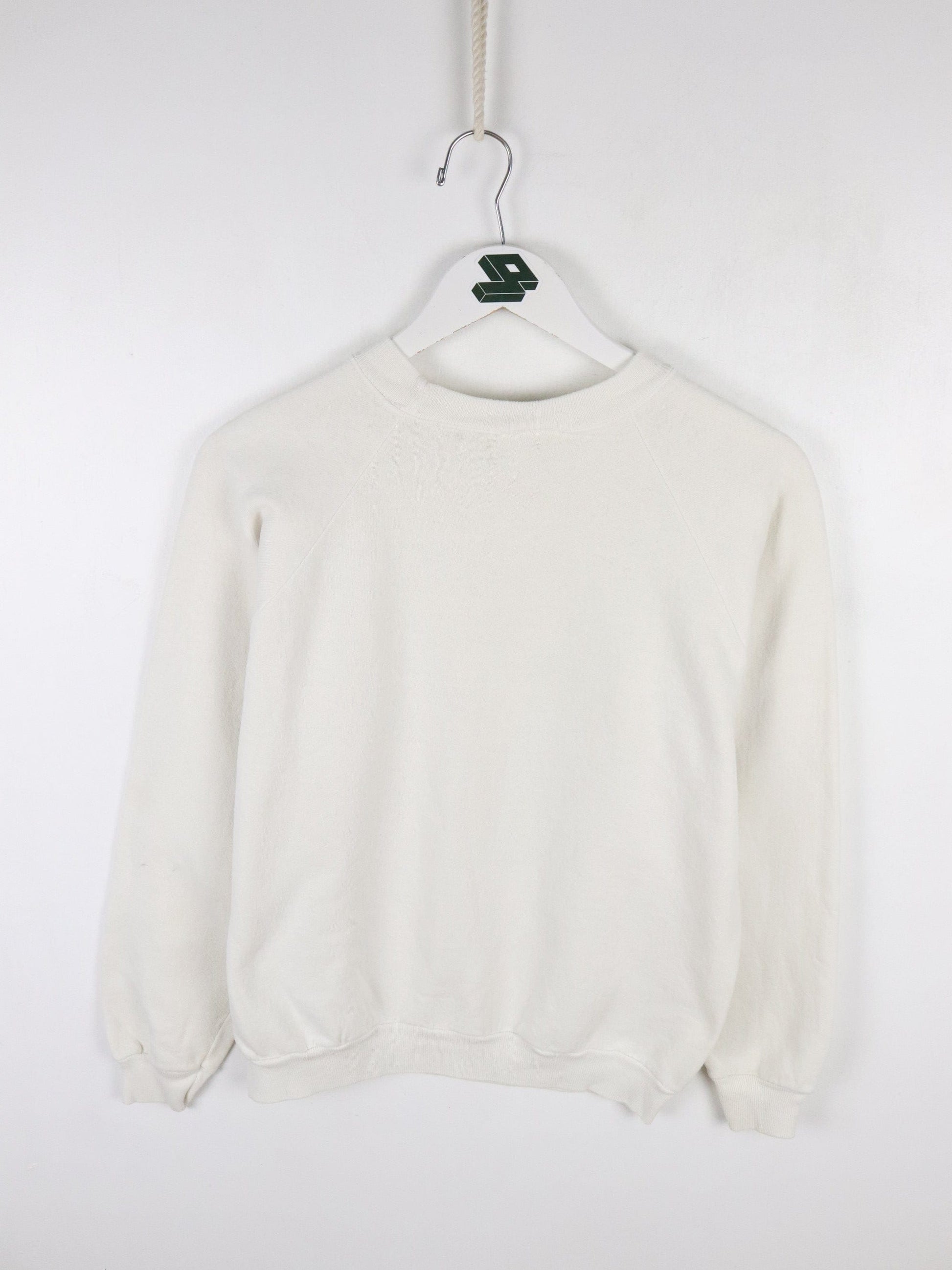 Vintage Grandma Sweatshirt Mens Small White