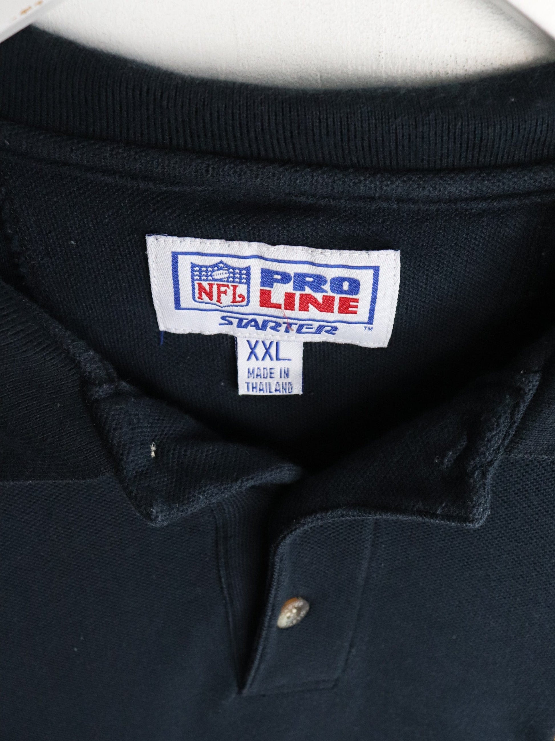 Vintage Green Bay Packers Polo Shirt Mens 2XL Black from propervintagecanada