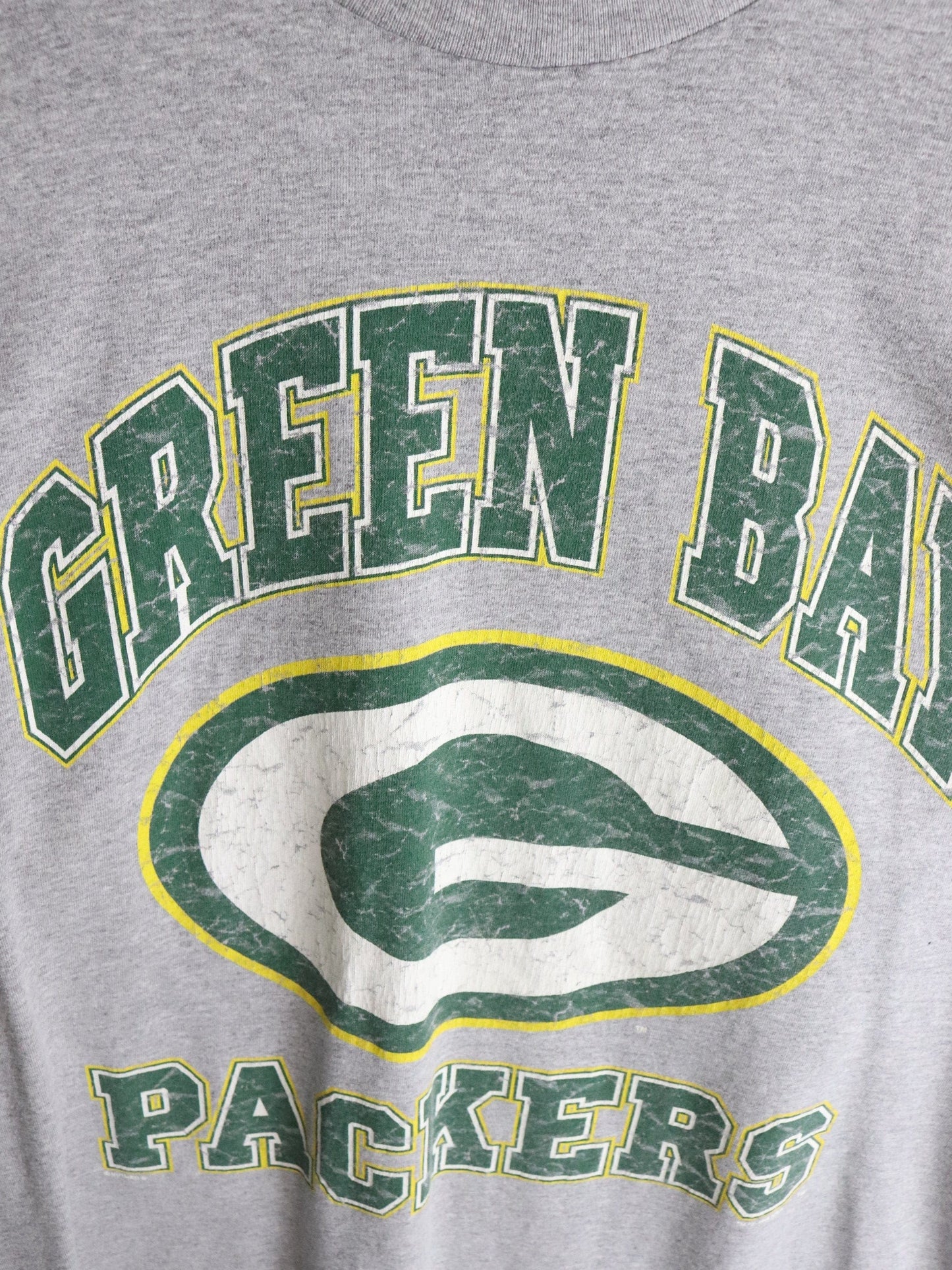Vintage Green Bay Packers T Shirt Mens 2XL Grey from propervintagecanada