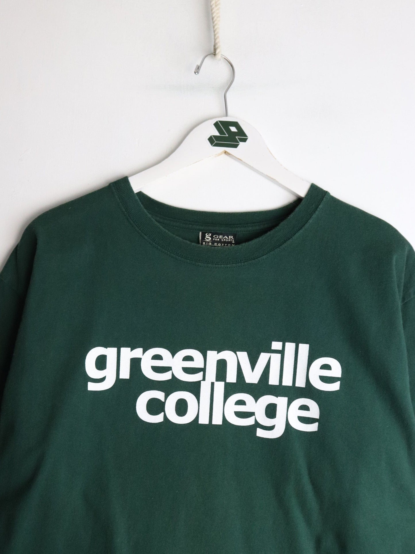 Vintage Greenville College T Shirt Mens XL from propervintagecanada