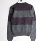Vintage Grenadier Sweater Fits Mens Small Grey Knit