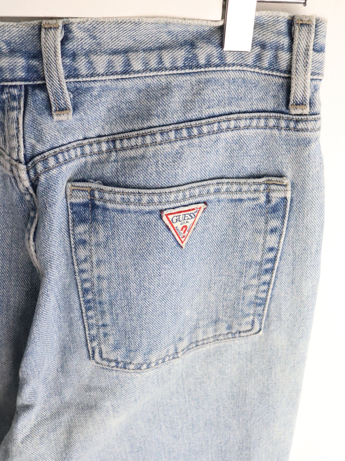 Vintage Guess Denim Jeans Mens 30 x 30 Blue from propervintagecanada