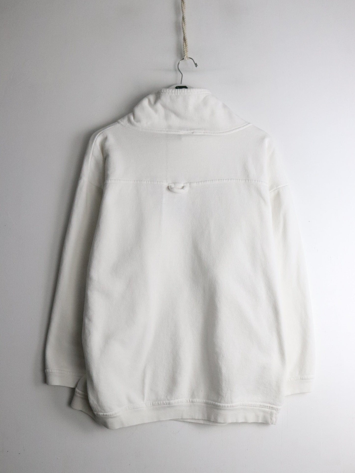 Vintage Guess Sweatshirt Fits Womens Large White from propervintagecanada