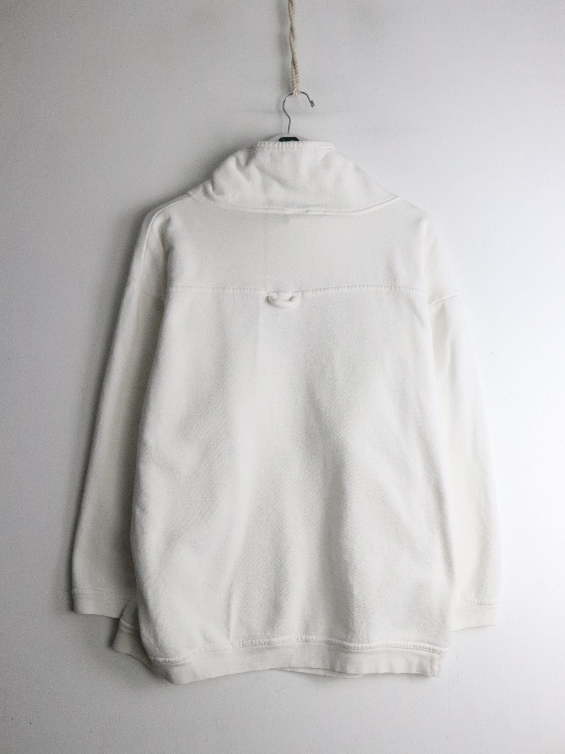 Vintage Guess Sweatshirt Fits Womens Large White from propervintagecanada