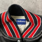 Vintage Guilderland Pop Warner Jacket Mens Large Black Satin Snap On Coat from propervintagecanada