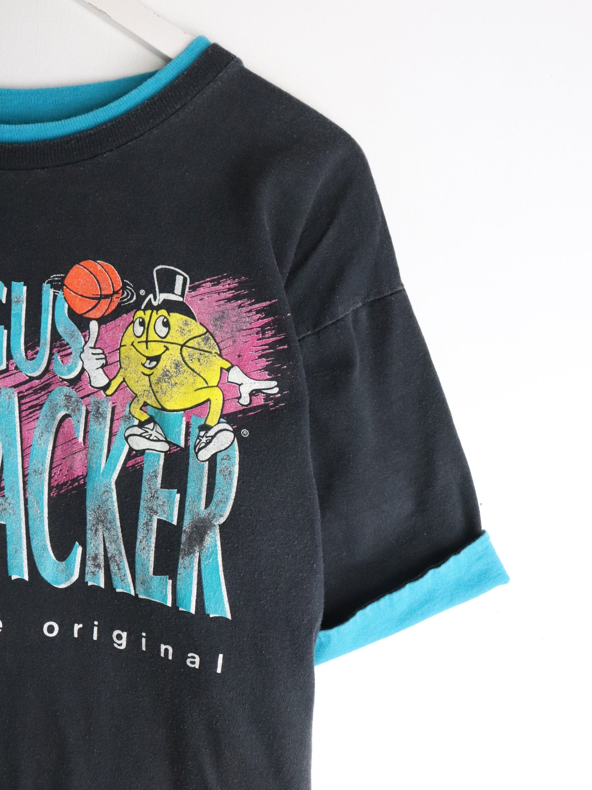 Vintage Gus Macker T Shirt Mens XL Black from propervintagecanada