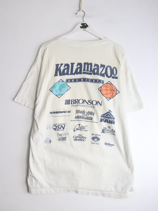 Vintage Gus Macker T Shirt Mens XL White from propervintagecanada