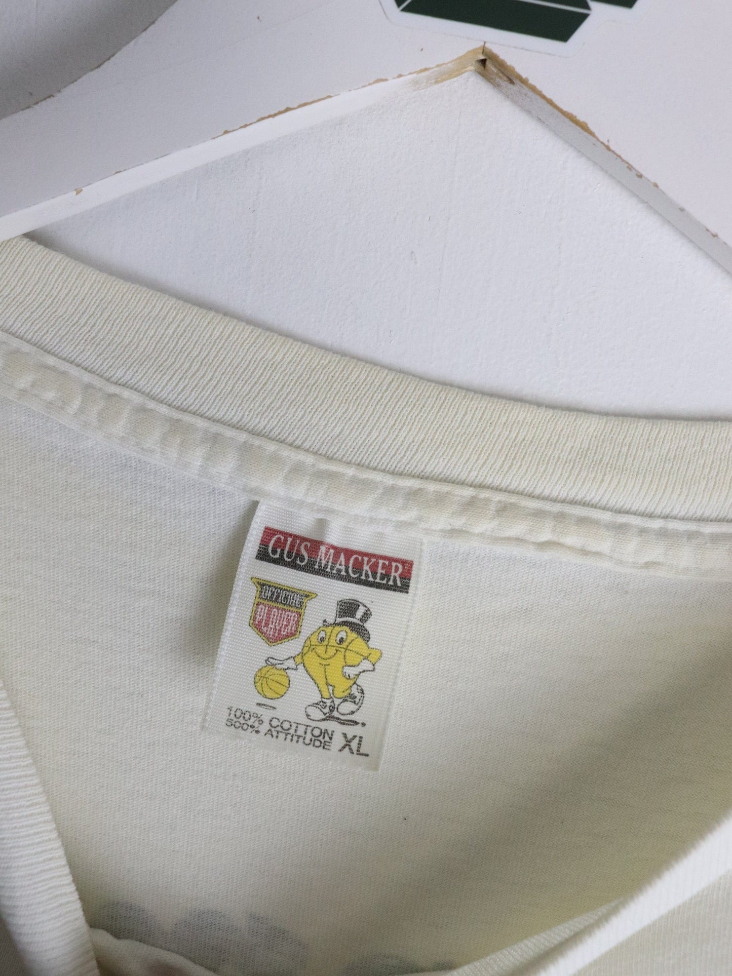 Vintage Gus Macker T Shirt Mens XL White from propervintagecanada