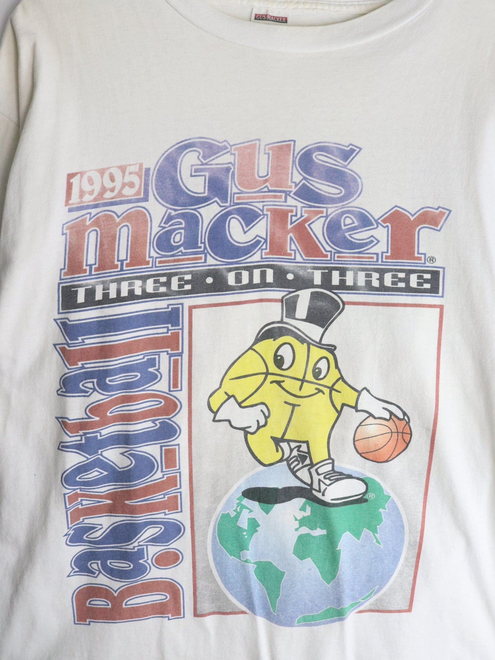 Vintage Gus Macker T Shirt Mens XL White from propervintagecanada