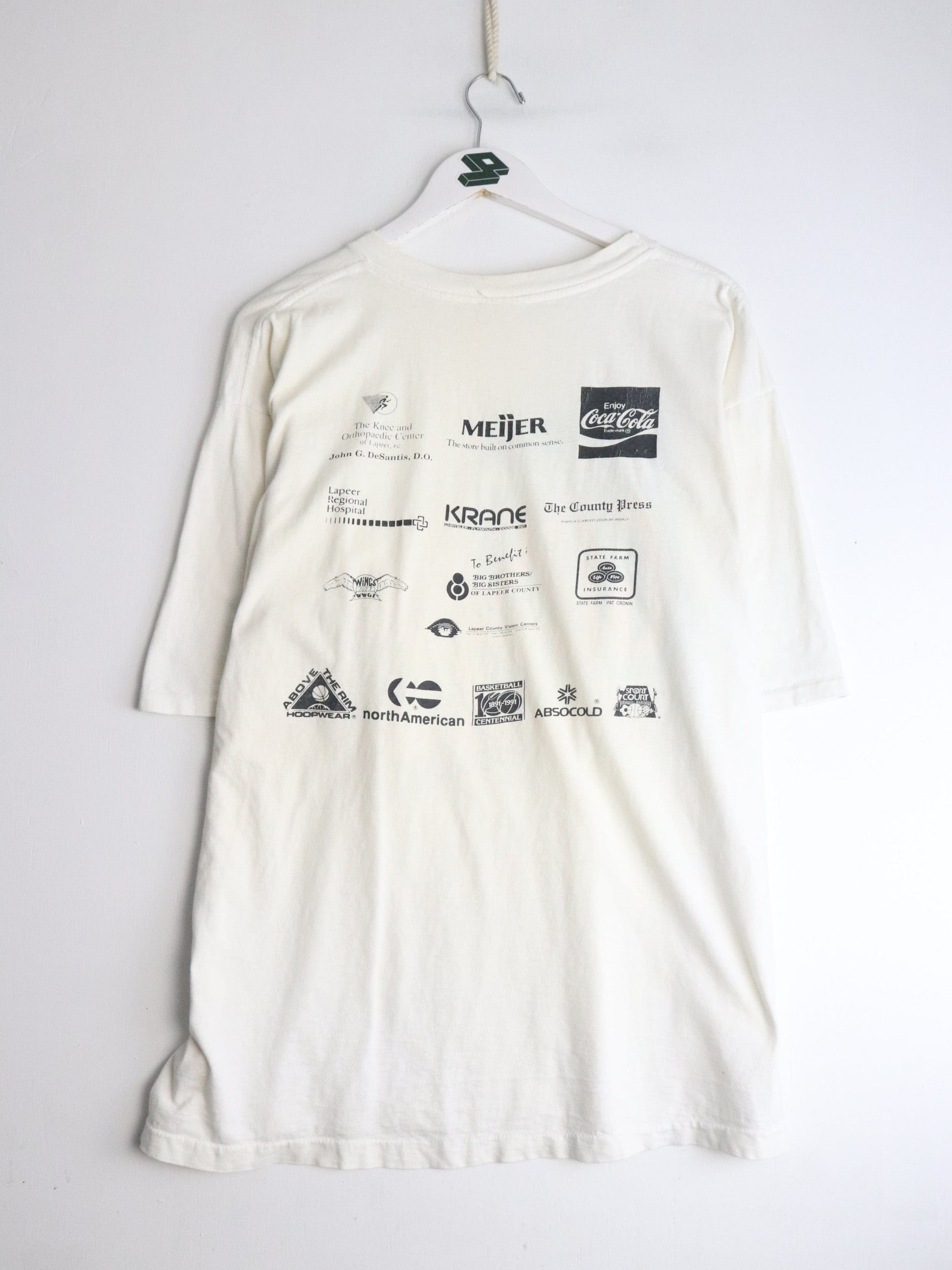 Vintage Gus Macker T Shirt Mens XL White from propervintagecanada