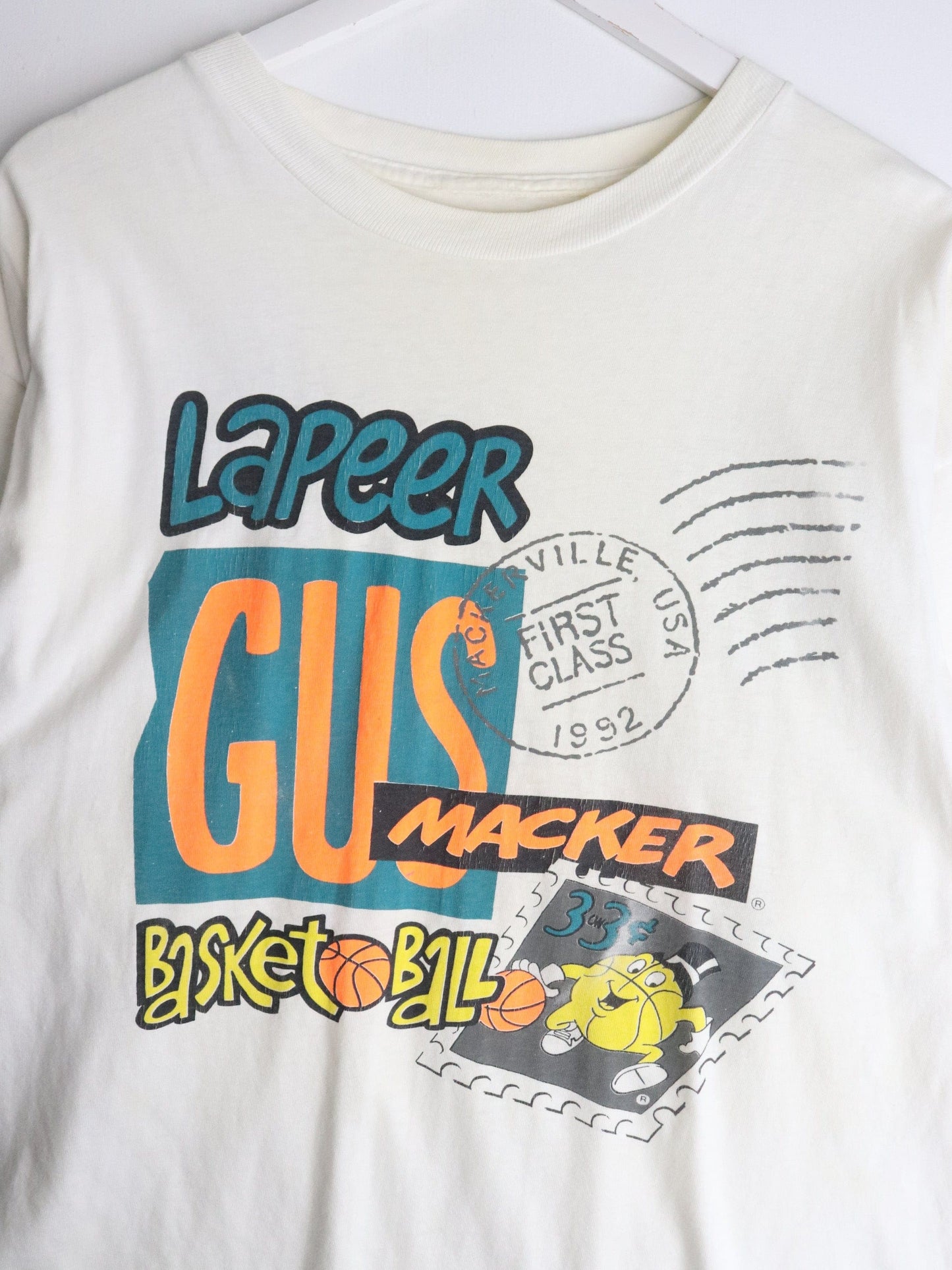 Vintage Gus Macker T Shirt Mens XL White from propervintagecanada