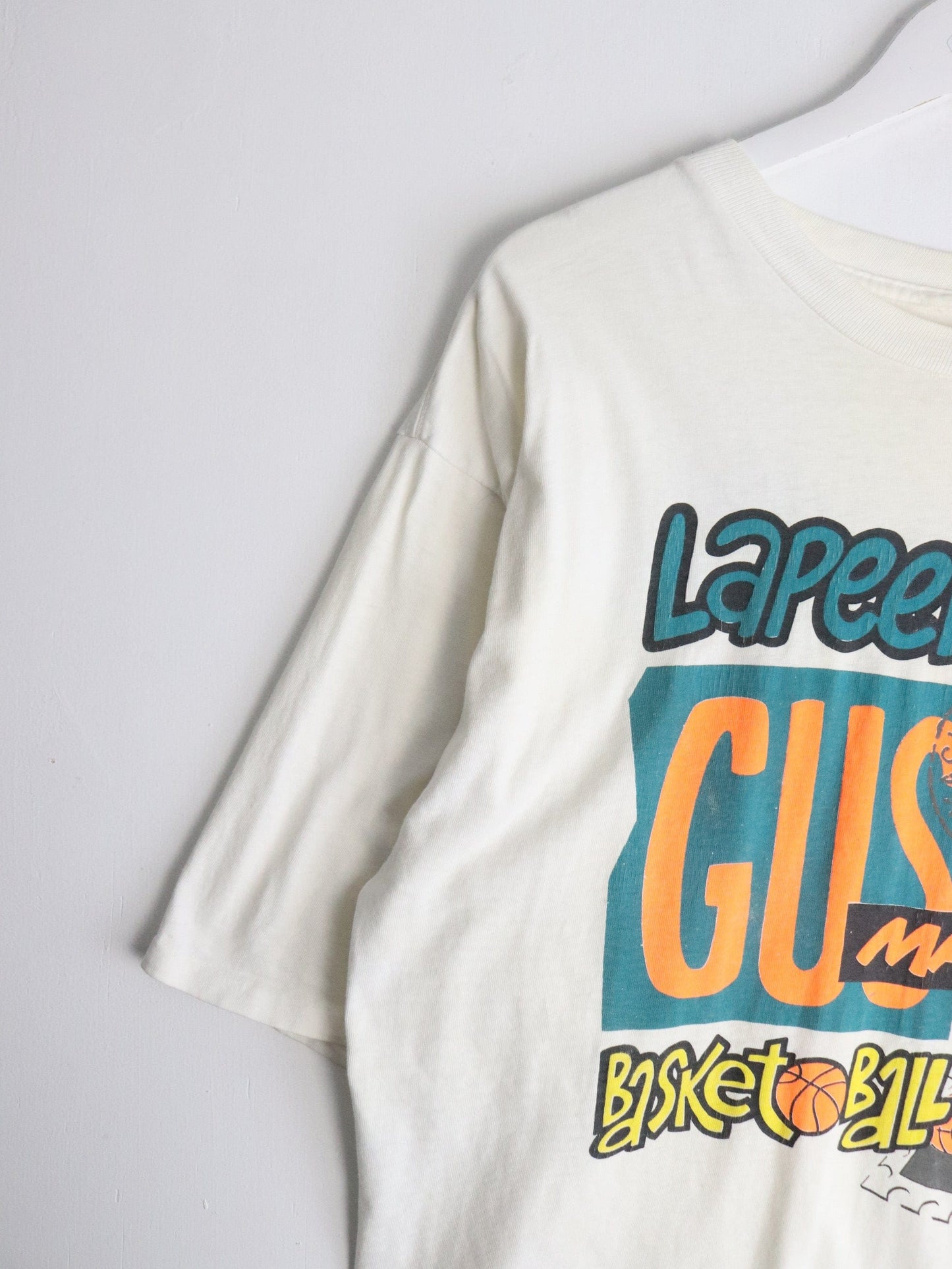 Vintage Gus Macker T Shirt Mens XL White from propervintagecanada