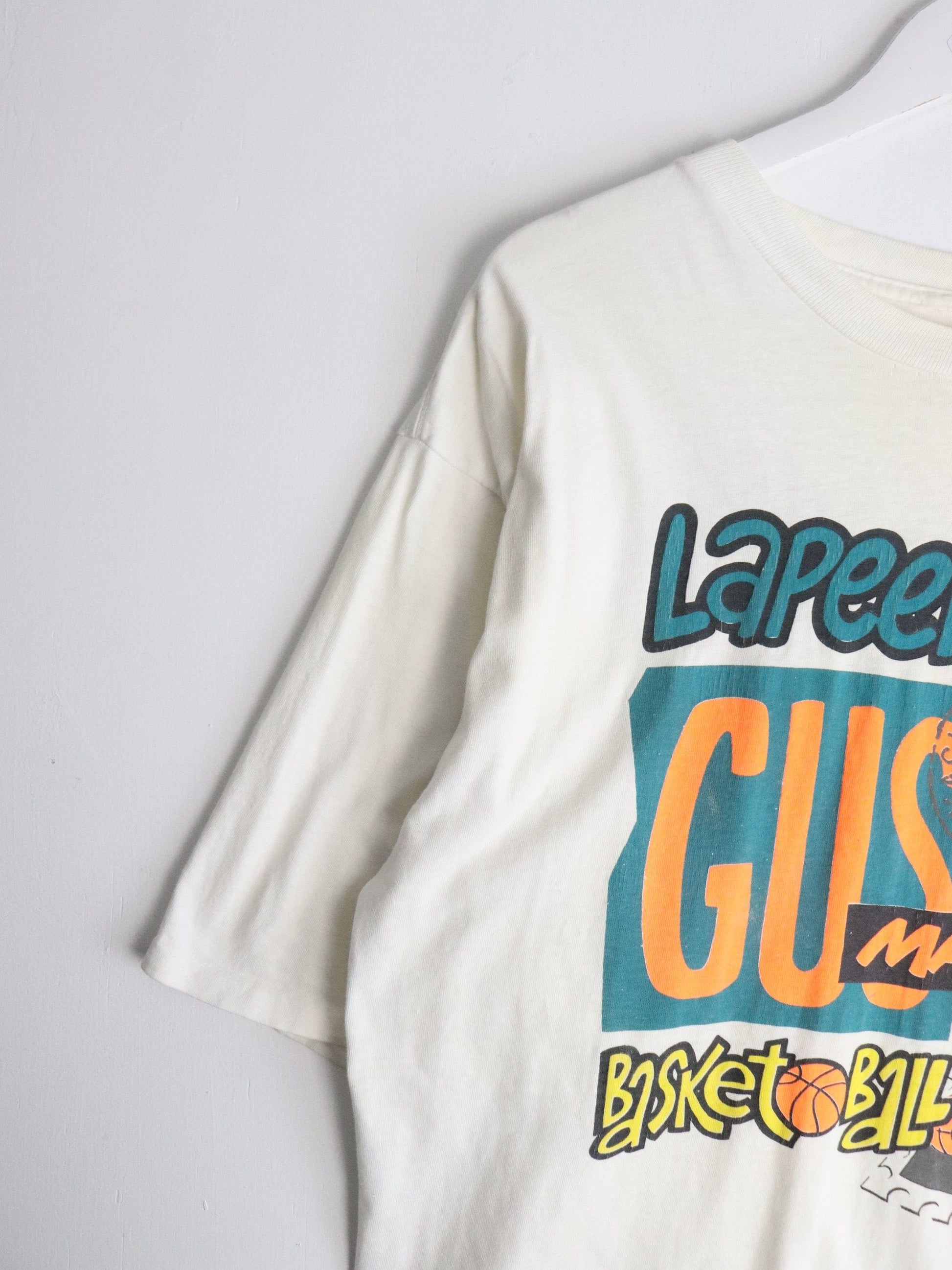 Vintage Gus Macker T Shirt Mens XL White from propervintagecanada