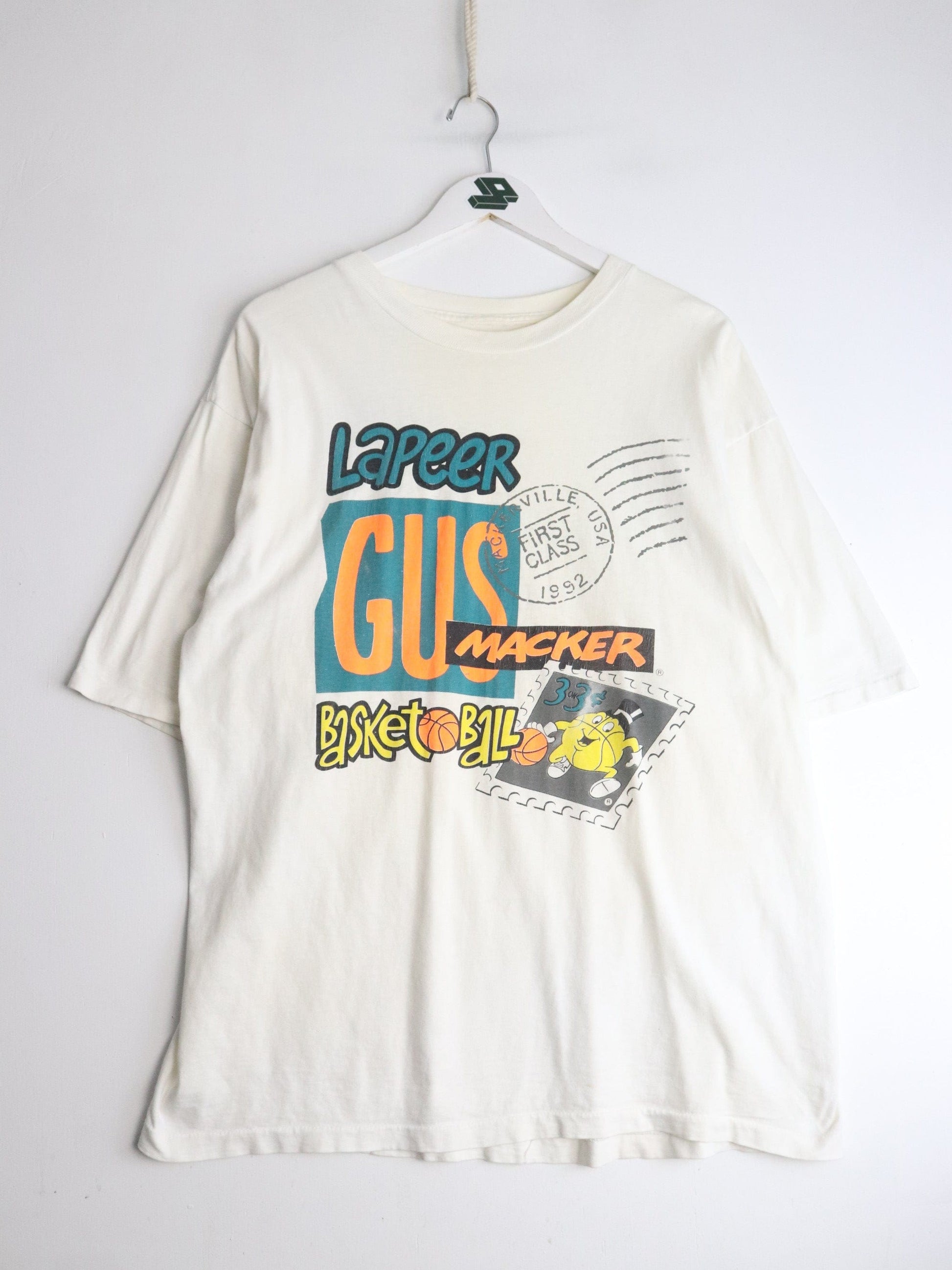 Vintage Gus Macker T Shirt Mens XL White from propervintagecanada