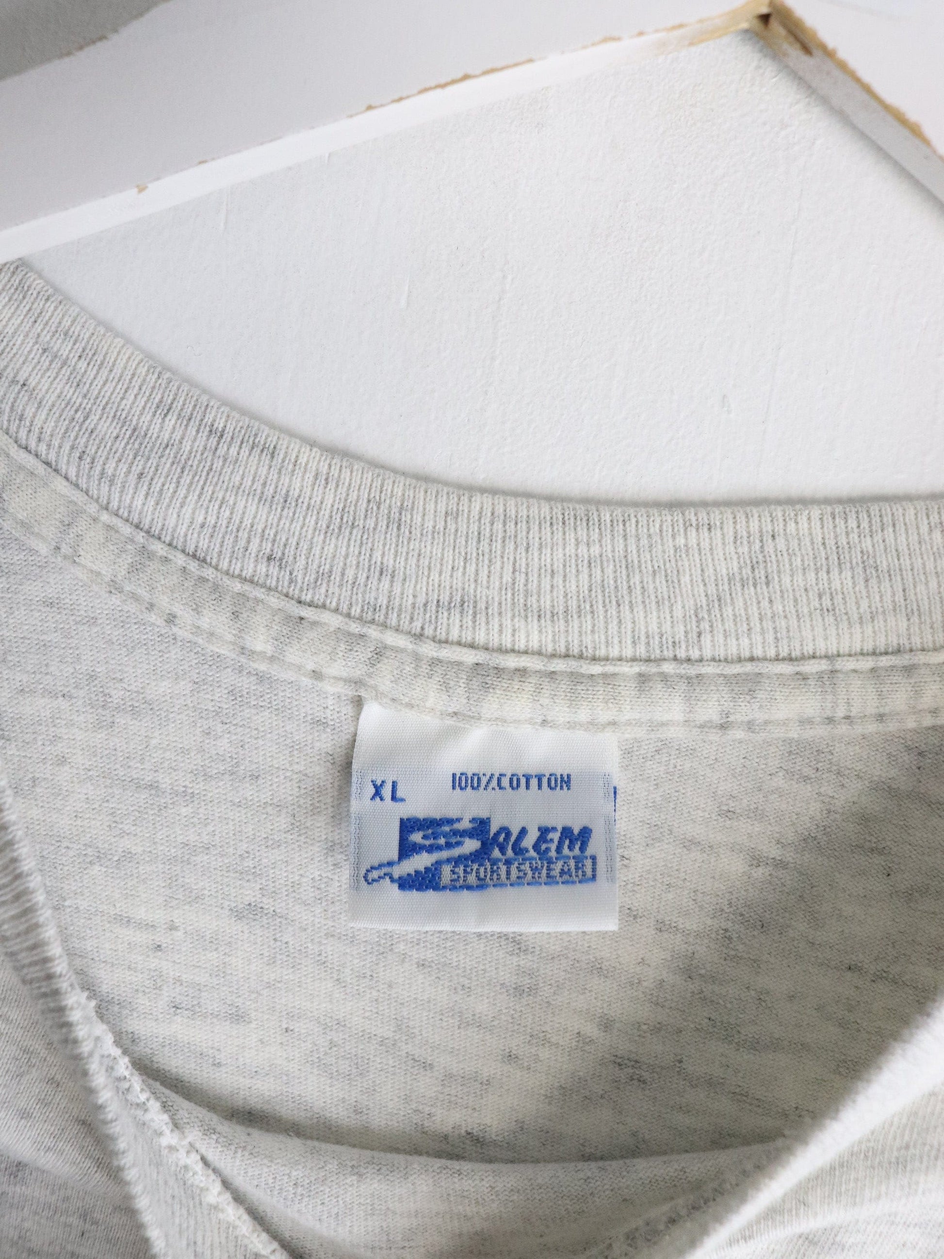 Vintage Gus Maker Basketball T Shirt Mens XL Grey from propervintagecanada