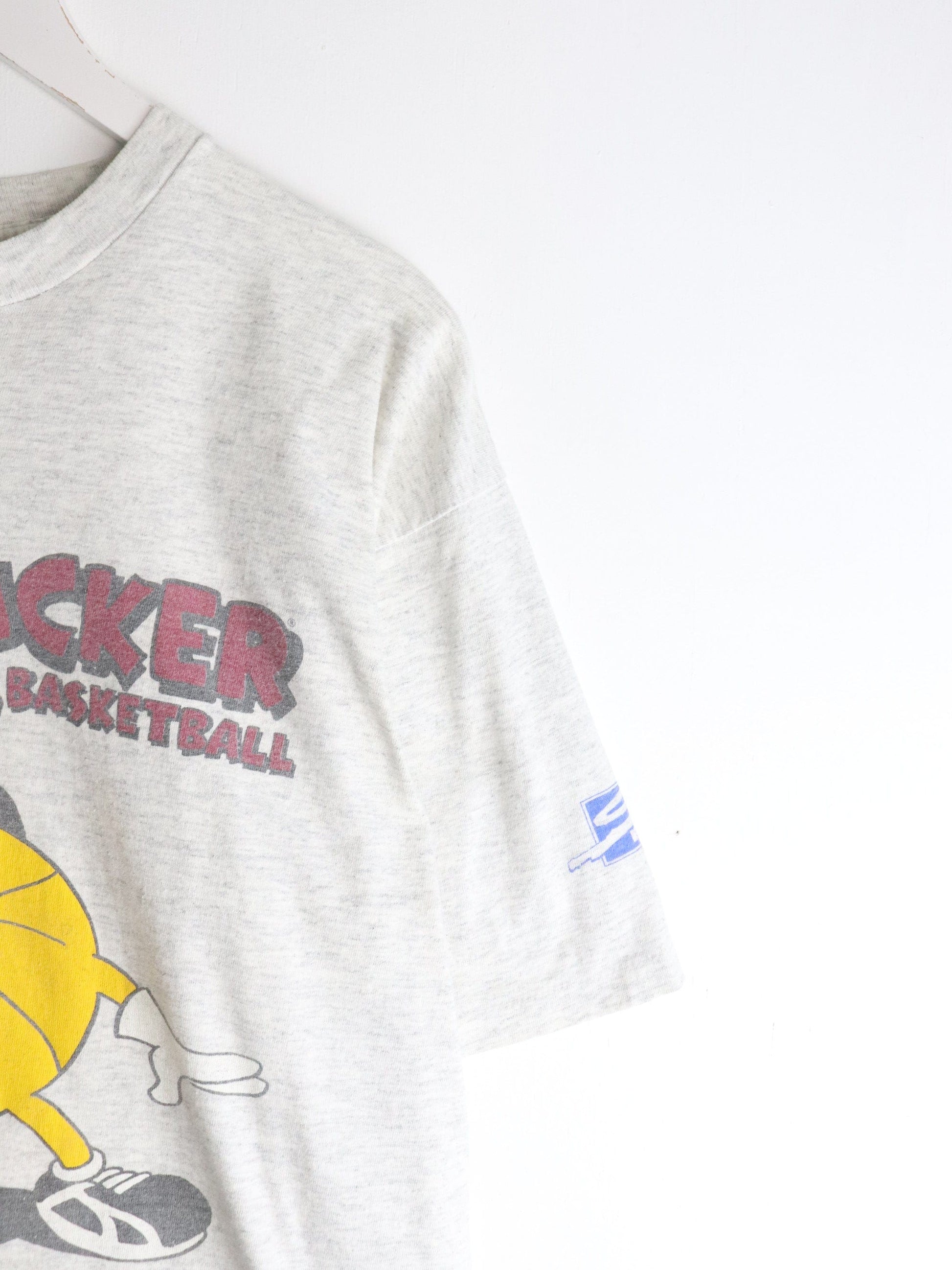 Vintage Gus Maker Basketball T Shirt Mens XL Grey from propervintagecanada