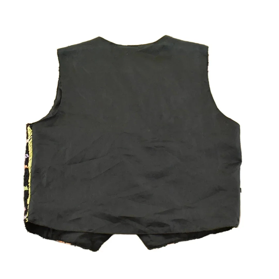Vintage Halsey Collection Button Up Sweater Vest Women's Medium from propervintagecanada