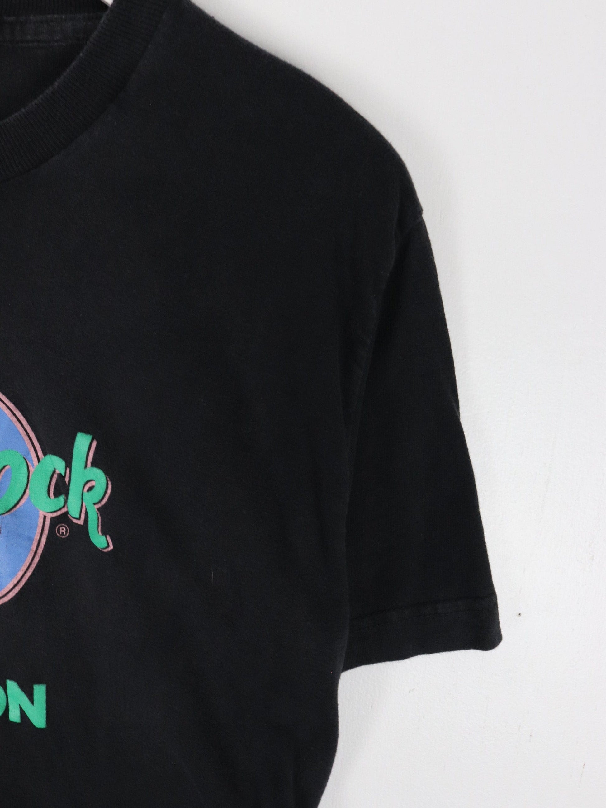 Vintage Hard Rock Cafe T Shirt Fits Mens Small Black London