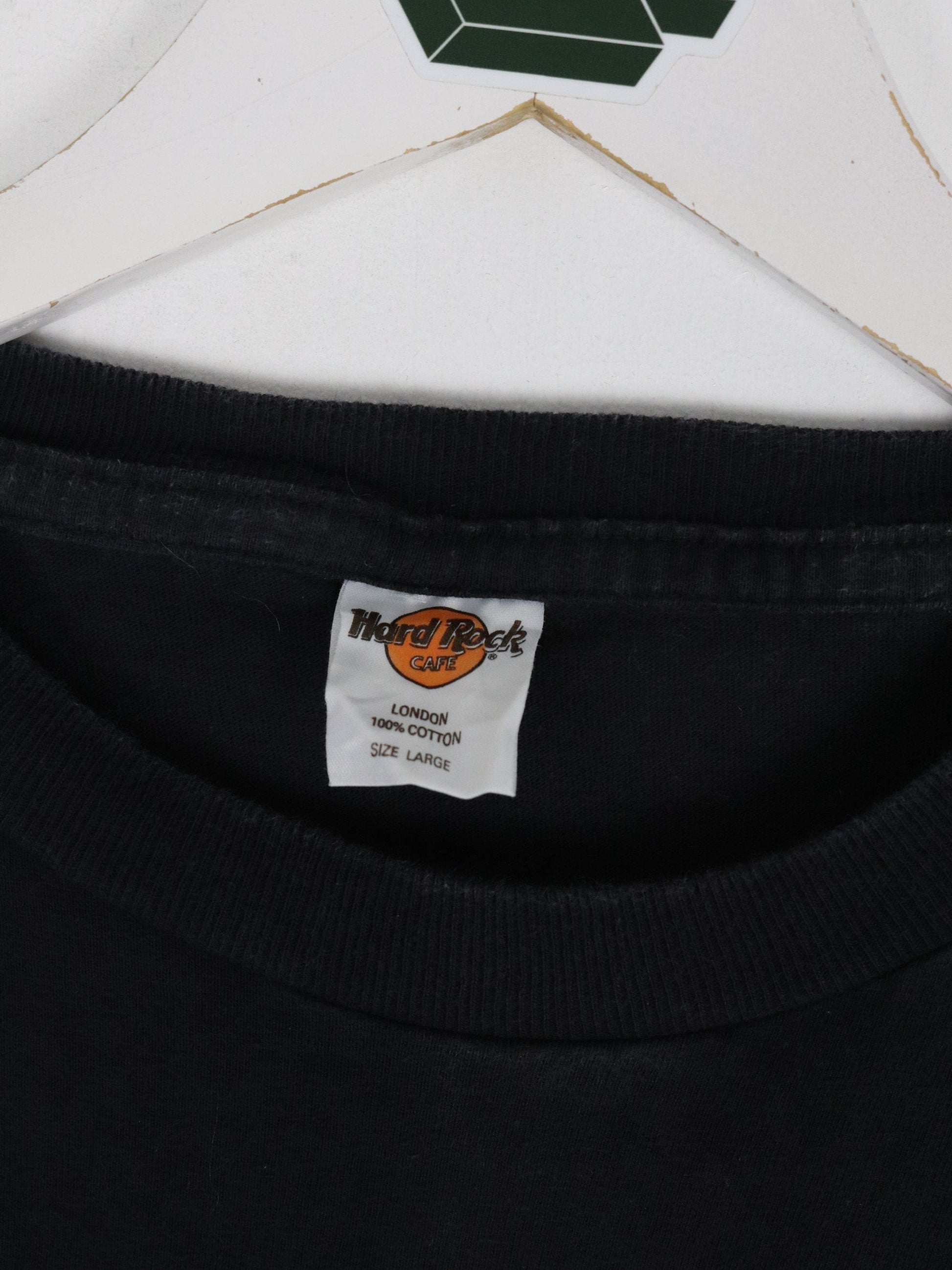 Vintage Hard Rock Cafe T Shirt Fits Mens Small Black London