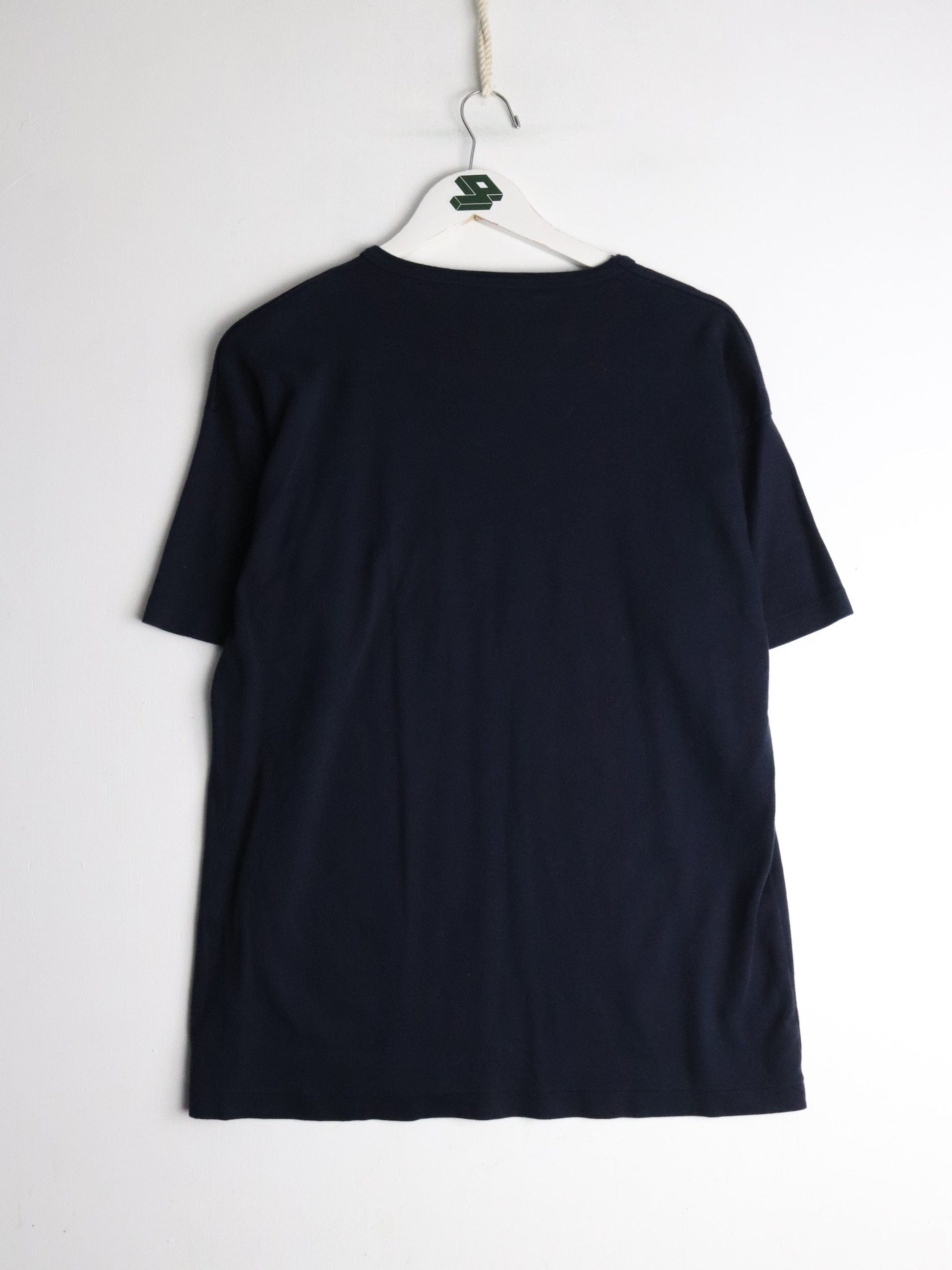 Vintage Hard Rock Cafe T Shirt Mens Medium Blue Hong Kong from propervintagecanada