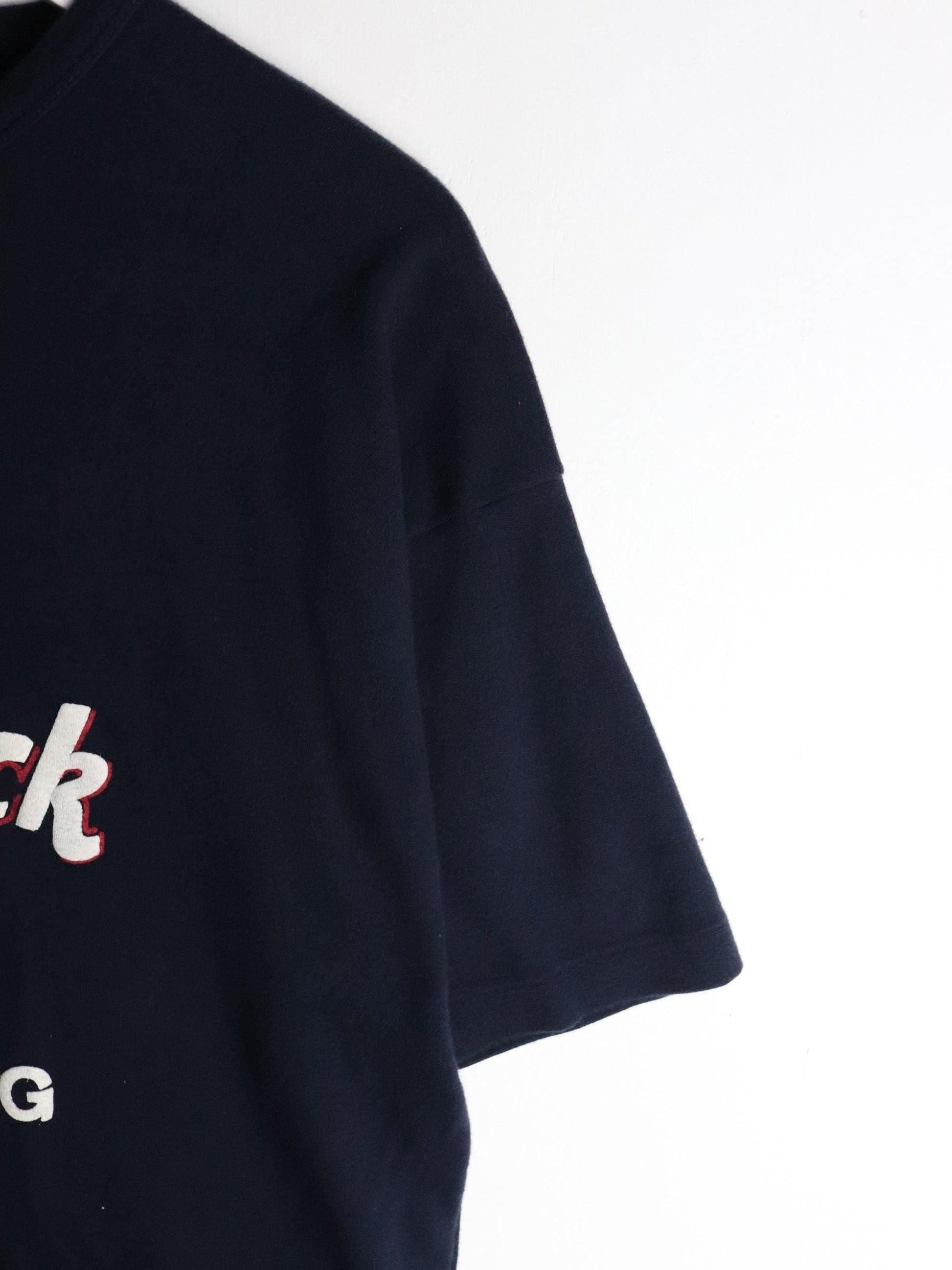 Vintage Hard Rock Cafe T Shirt Mens Medium Blue Hong Kong from propervintagecanada