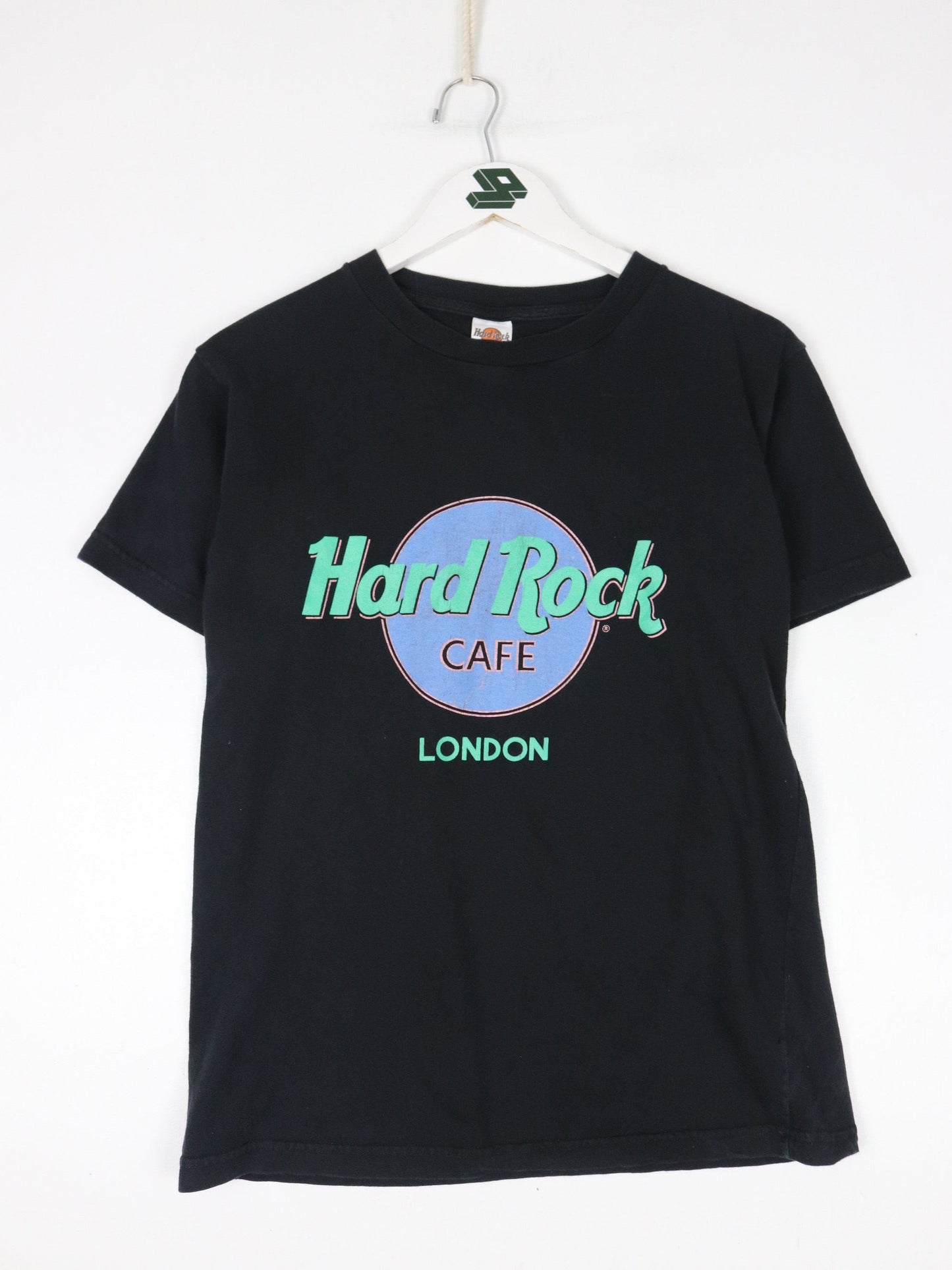 Vintage Hard Rock Cafe T Shirt Mens Small Black London